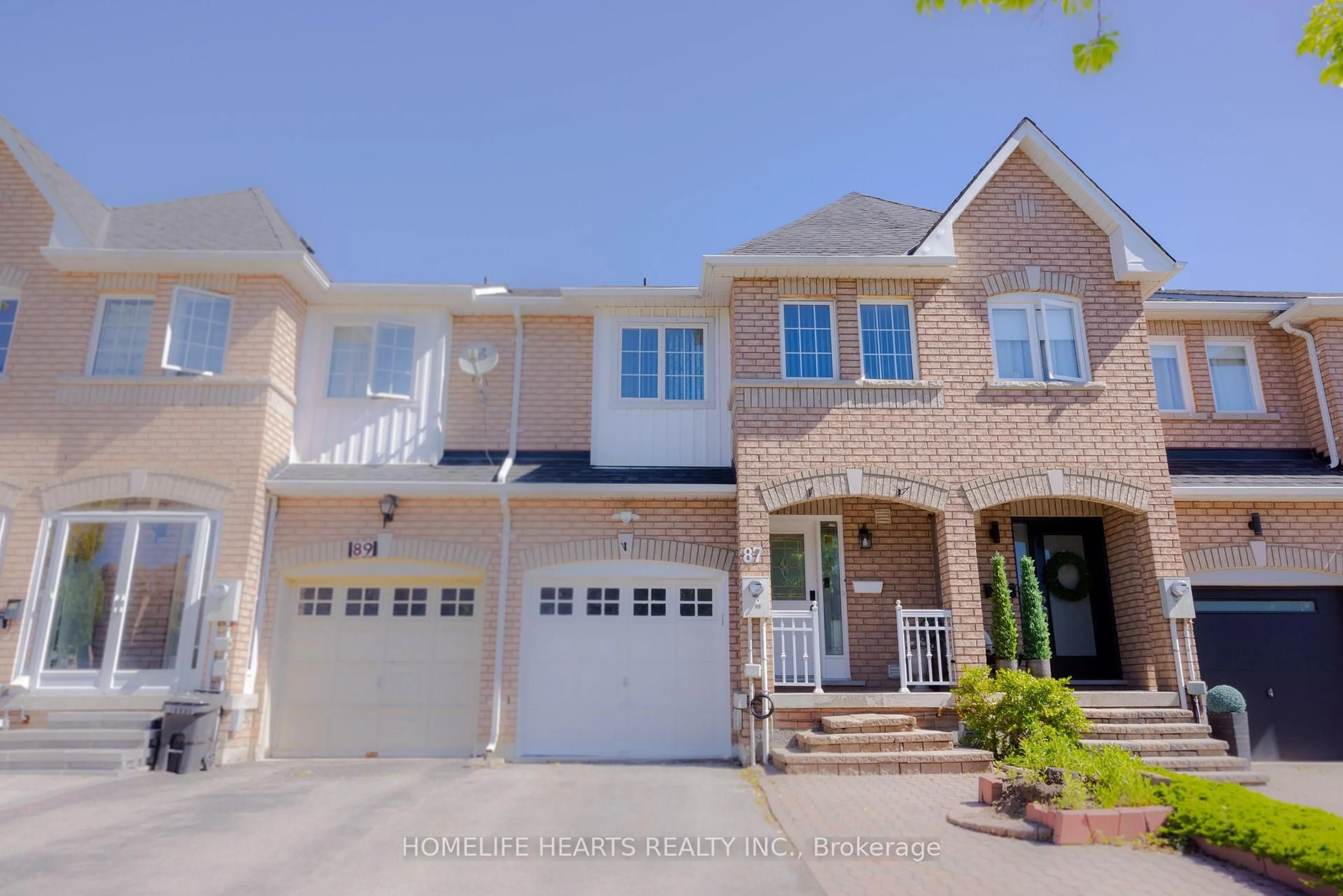Home with brick exterior material, street for 87 Sunfield Rd, Toronto Ontario M3M 2V2