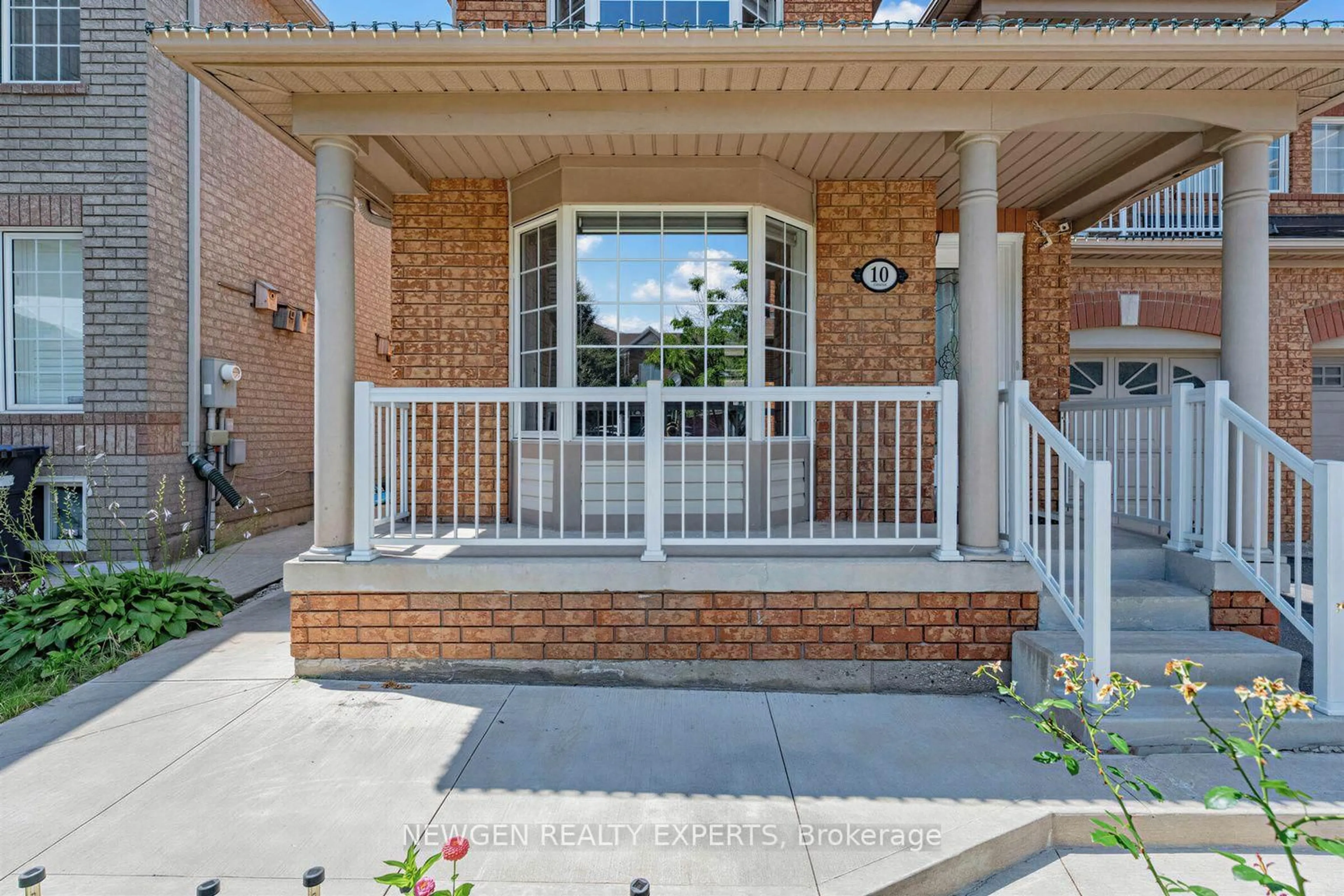 Home with brick exterior material, street for 10 Checkerberry Cres, Brampton Ontario L6R 2T2