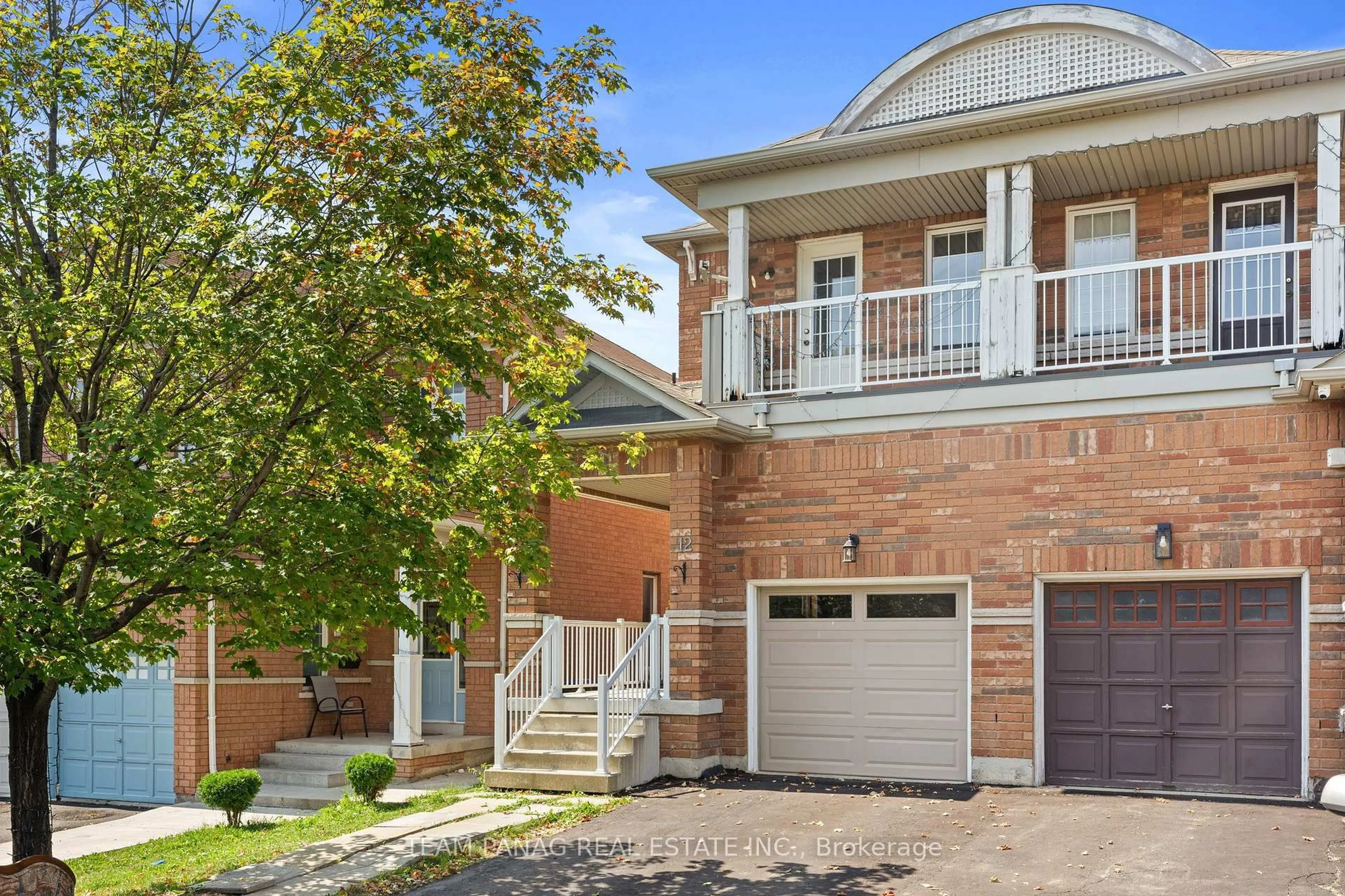 Home with brick exterior material, street for 12 Rainy Dale Rd, Brampton Ontario L6V 4S7