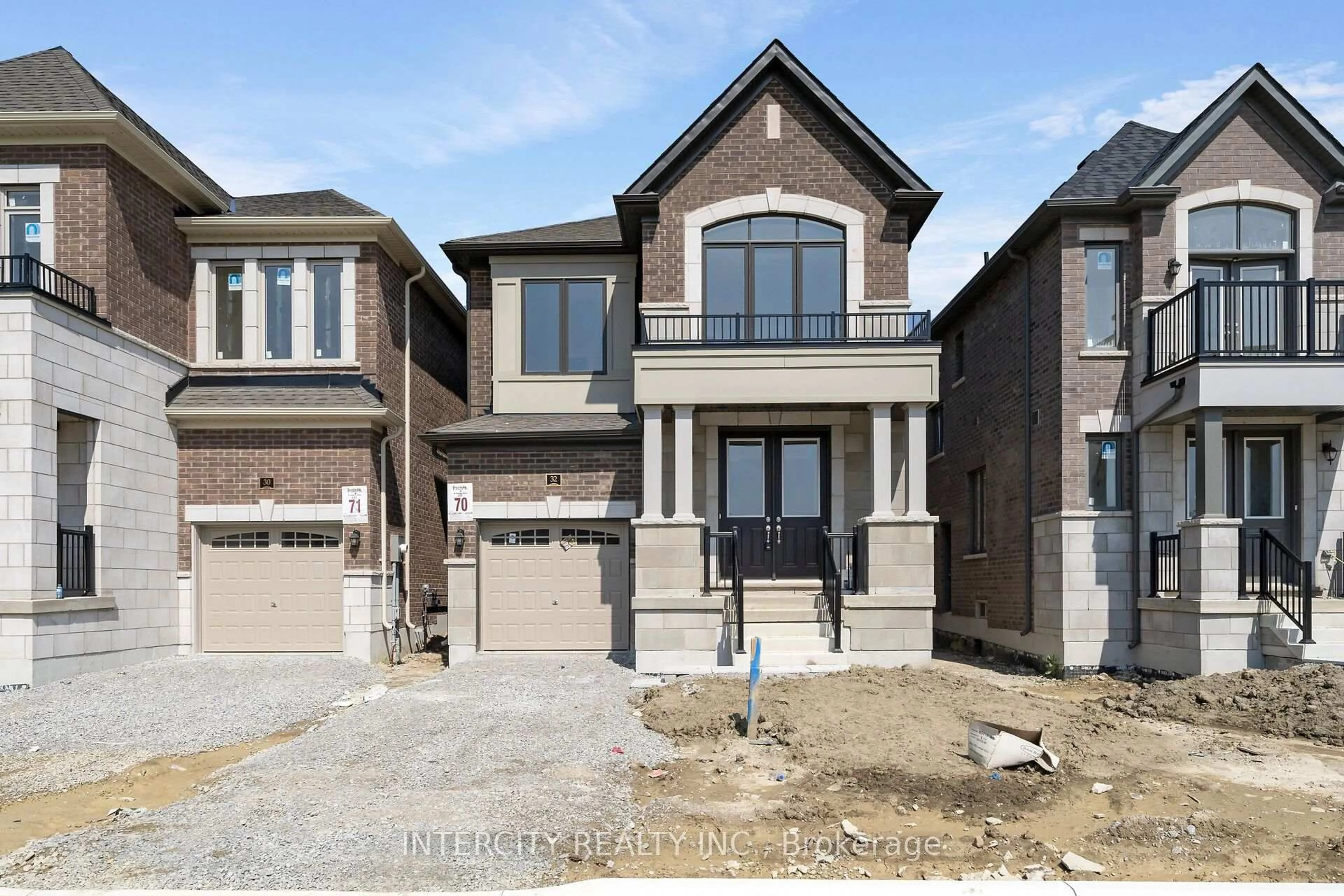 Home with brick exterior material, street for 32 Damara Rd #Lot 70, Caledon Ontario L7C 1Z9