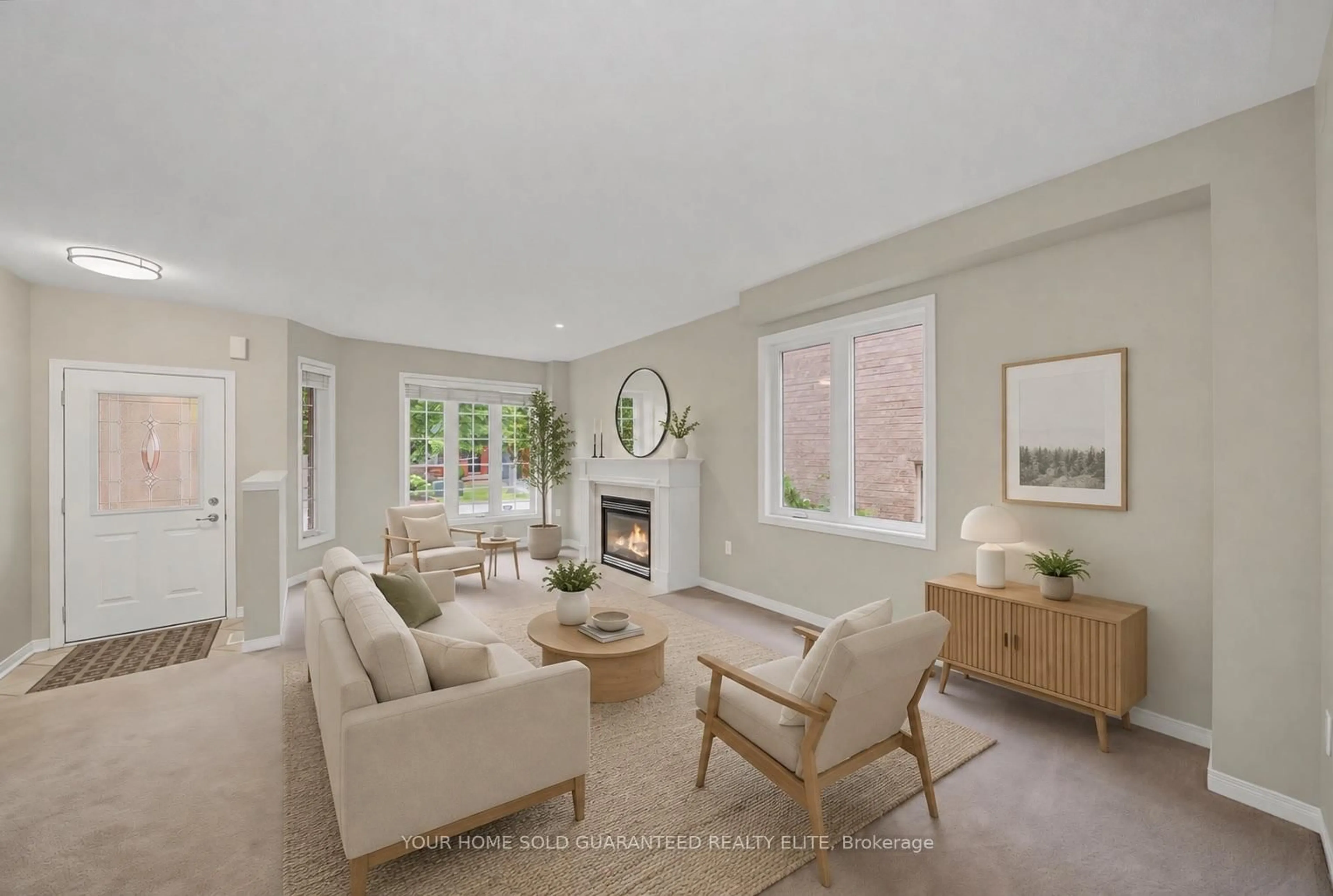 Living room with furniture, unknown for 562 Delphine Dr, Burlington Ontario L7L 6X1
