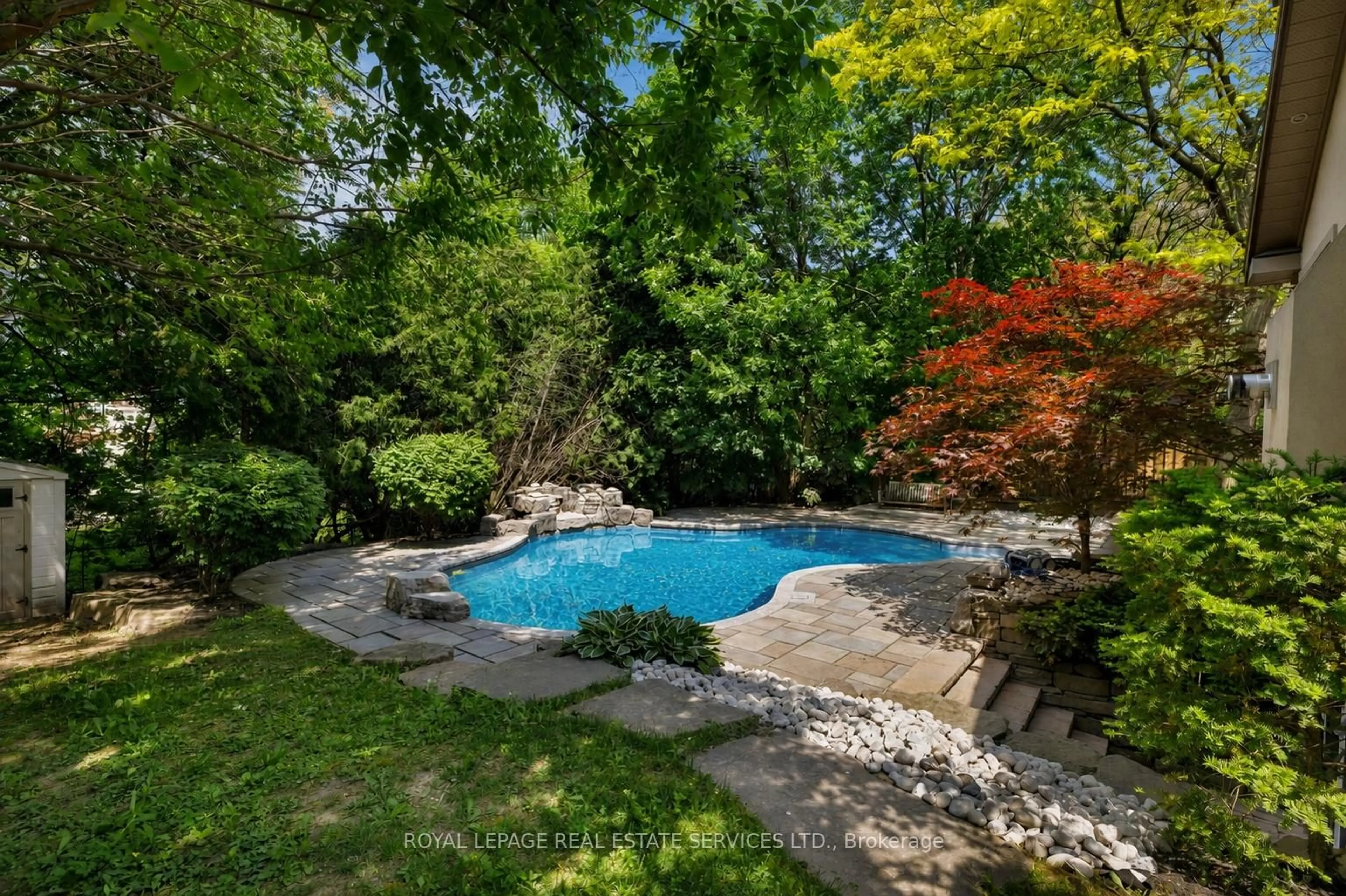 Pool for 1387 Willowdown Rd, Oakville Ontario L6L 1X2