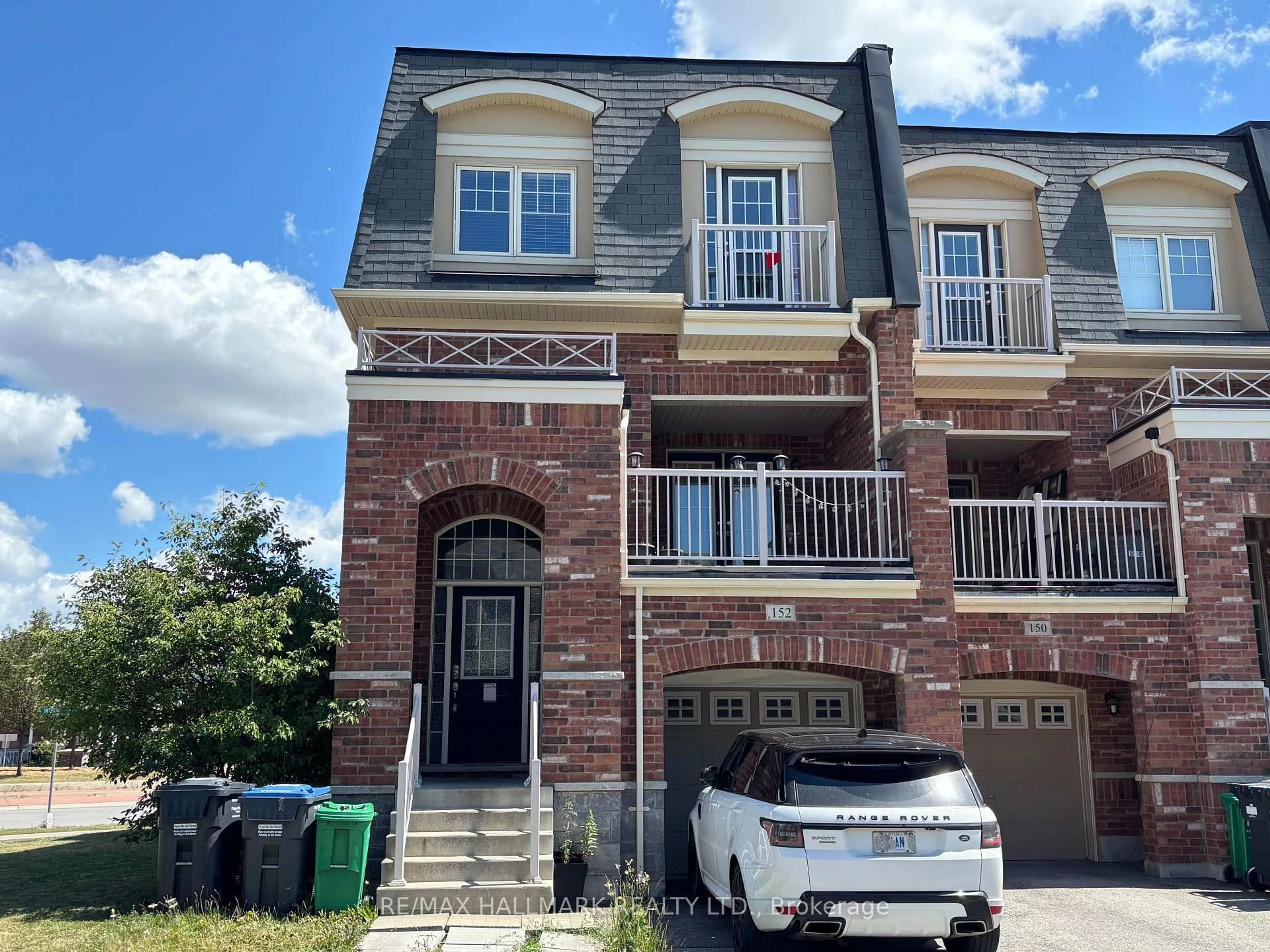Home with brick exterior material, street for 152 Inspire Blvd, Brampton Ontario L6R 3X7