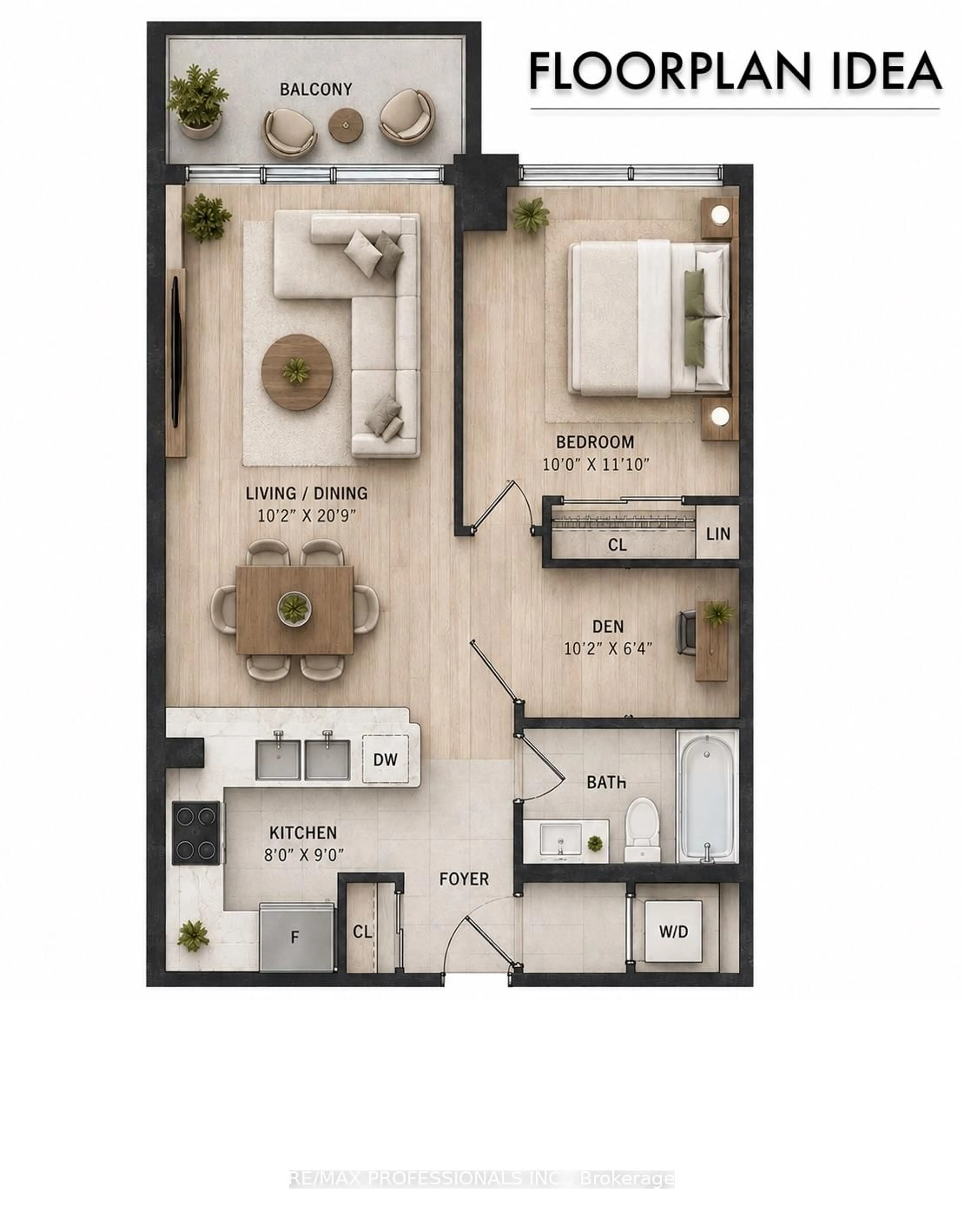 Floor plan for 339 Rathburn Rd #1511, Mississauga Ontario L5B 0C8