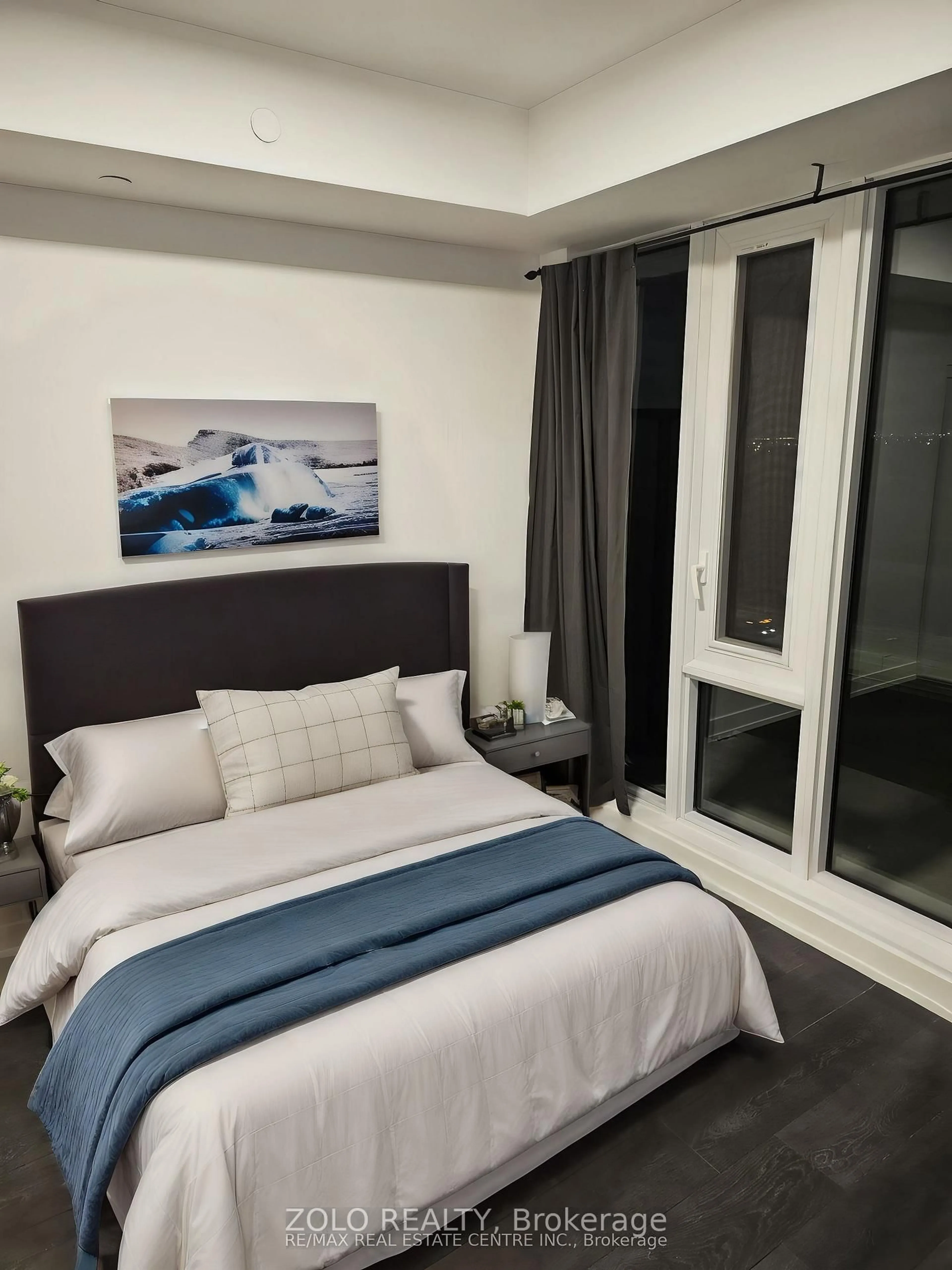 Bedroom with bed, unknown for 225 Veterans Dr #1007, Brampton Ontario L7A 0B6