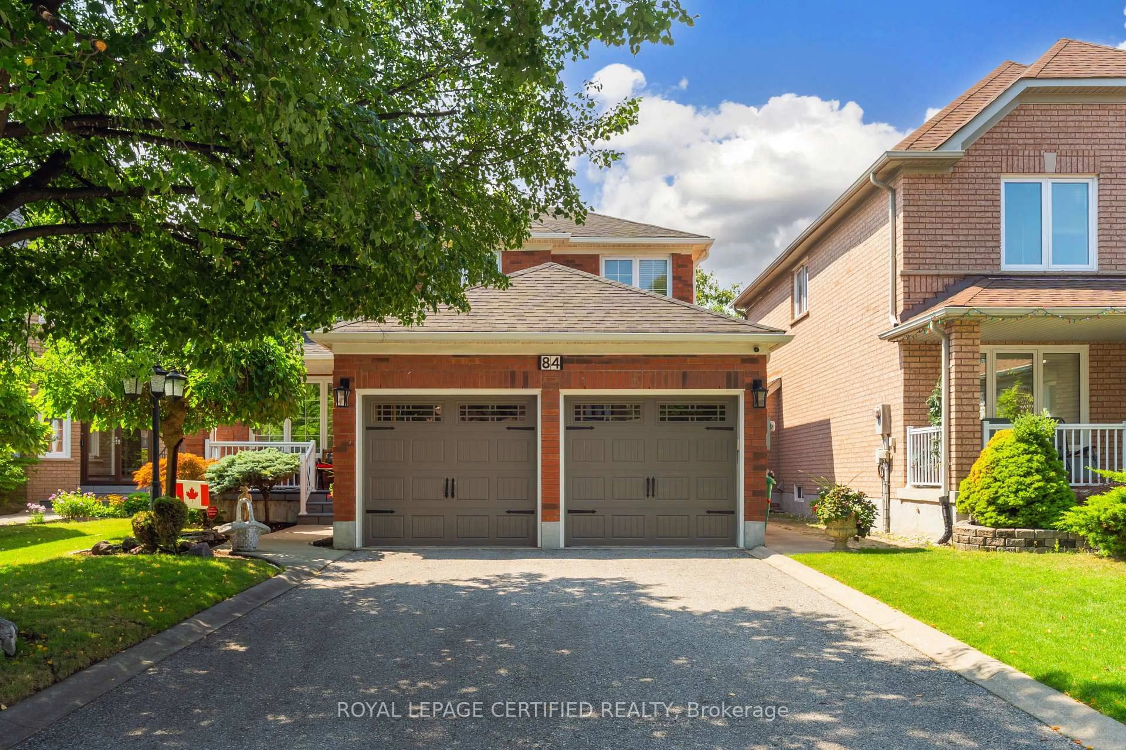 Home with brick exterior material, street for 84 Softneedle Ave, Brampton Ontario L6R 1L2