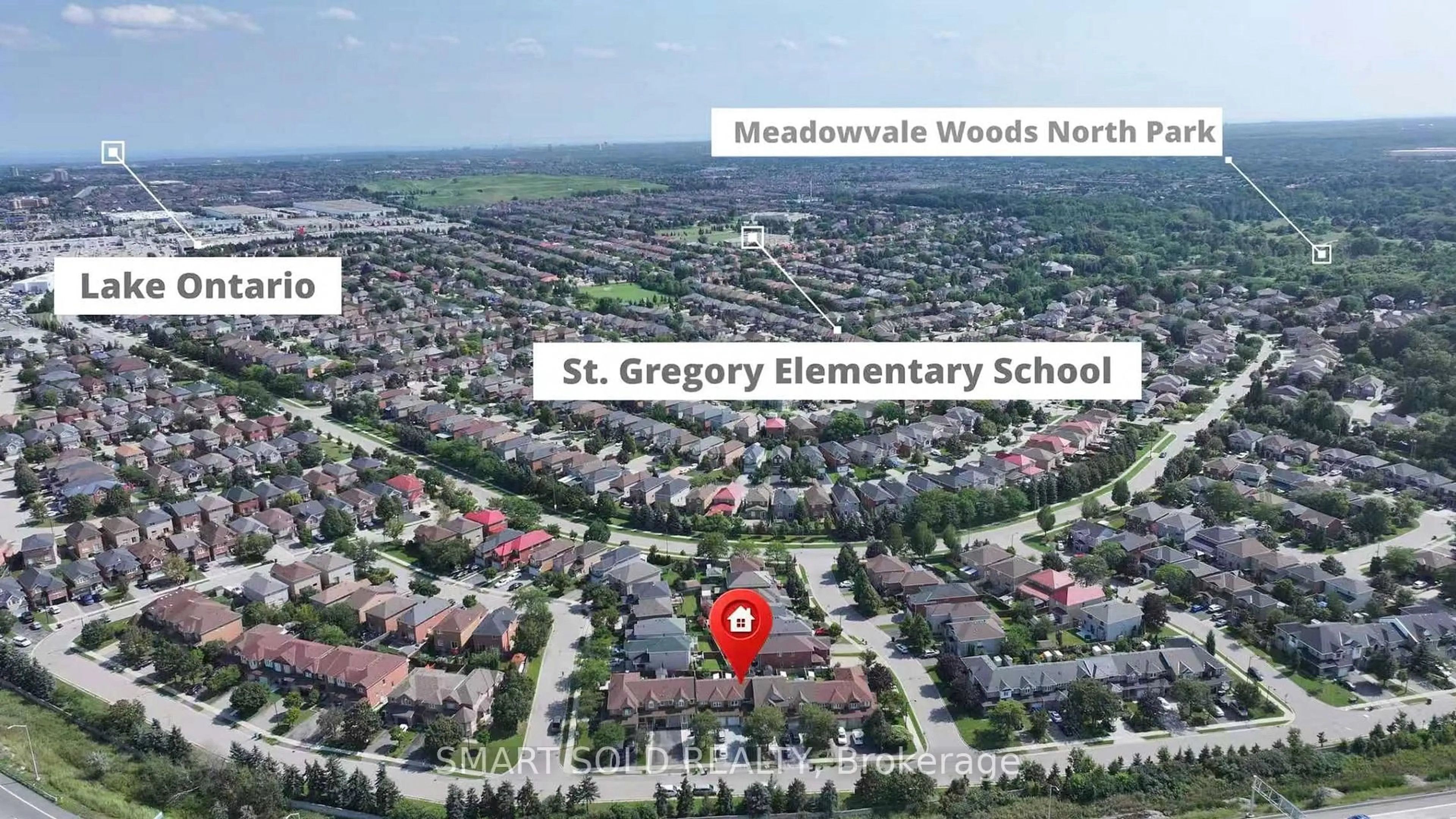 A pic from outside/outdoor area/front of a property/back of a property/a pic from drone, street for 906 Delgado Dr, Mississauga Ontario L5V 2S4