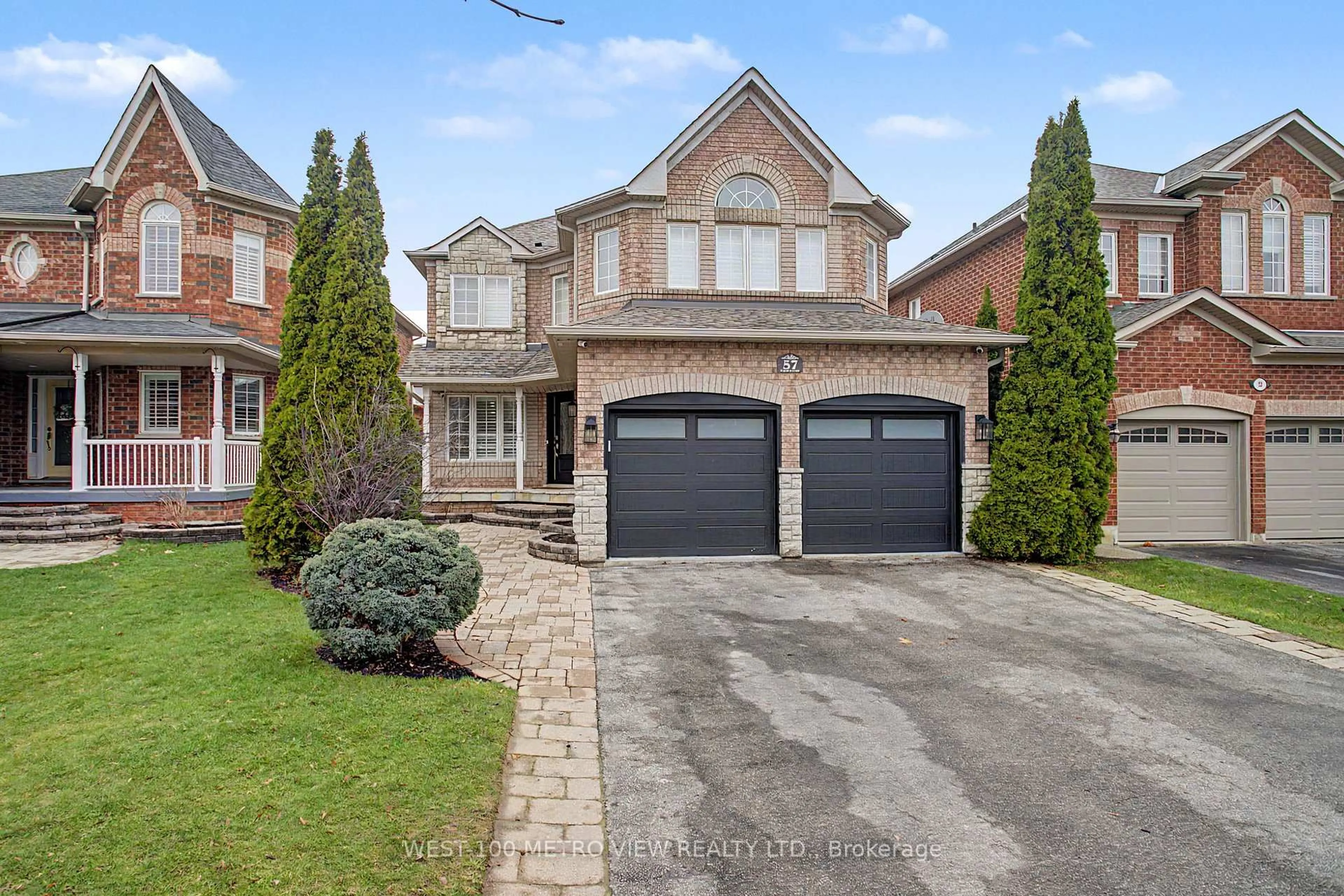 Home with brick exterior material, street for 57 Forsyth Cres, Halton Hills Ontario L7G 5L5