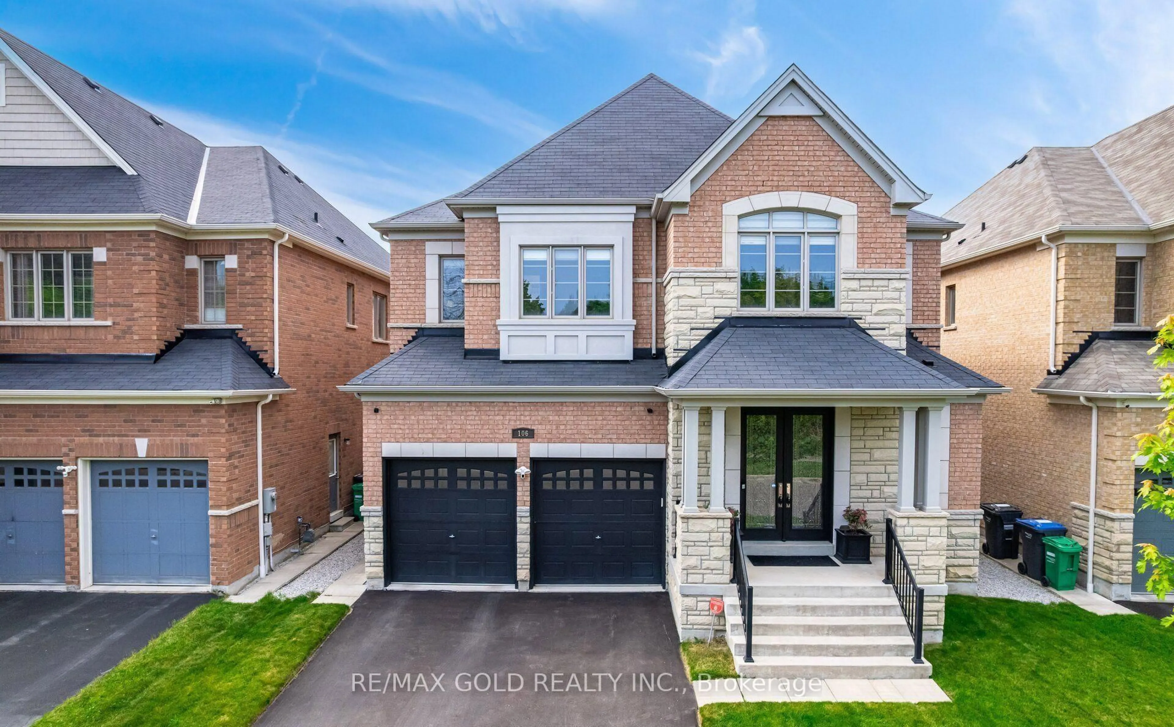Home with brick exterior material, street for 106 Rising Hill Rdge, Brampton Ontario L6Y 6B2