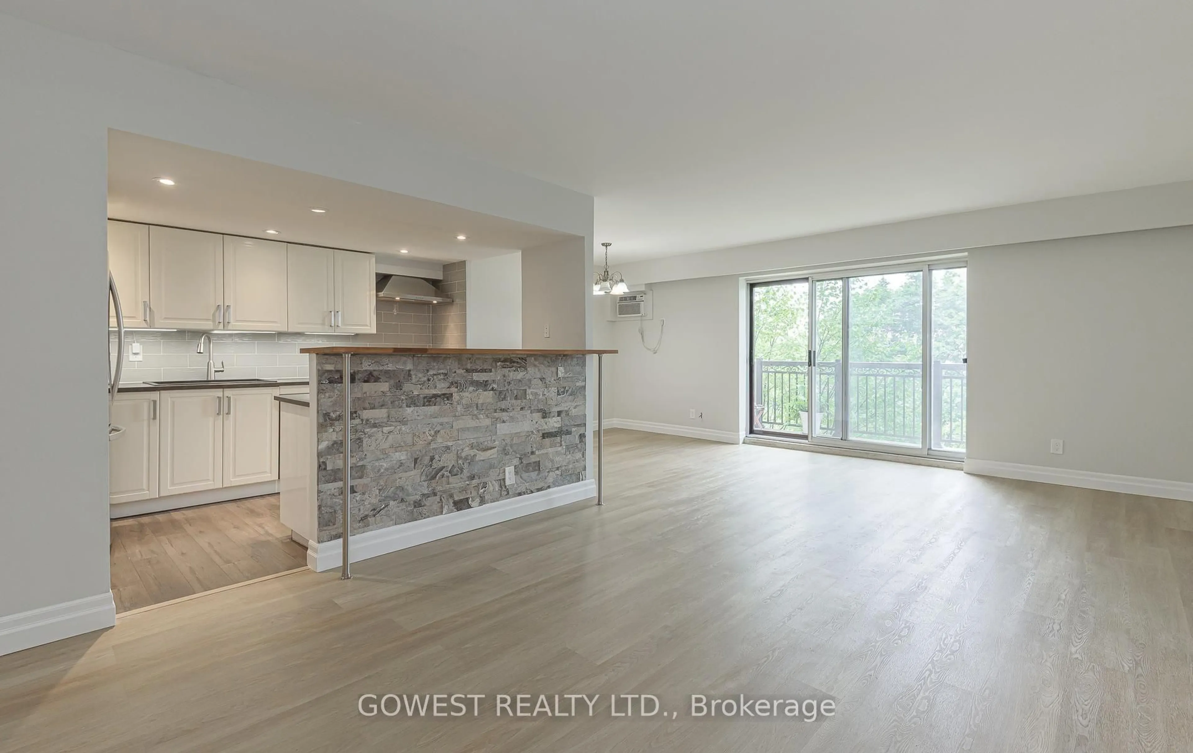 Open concept kitchen, unknown for 557 The East Mall #502, Toronto Ontario M9B 4A5