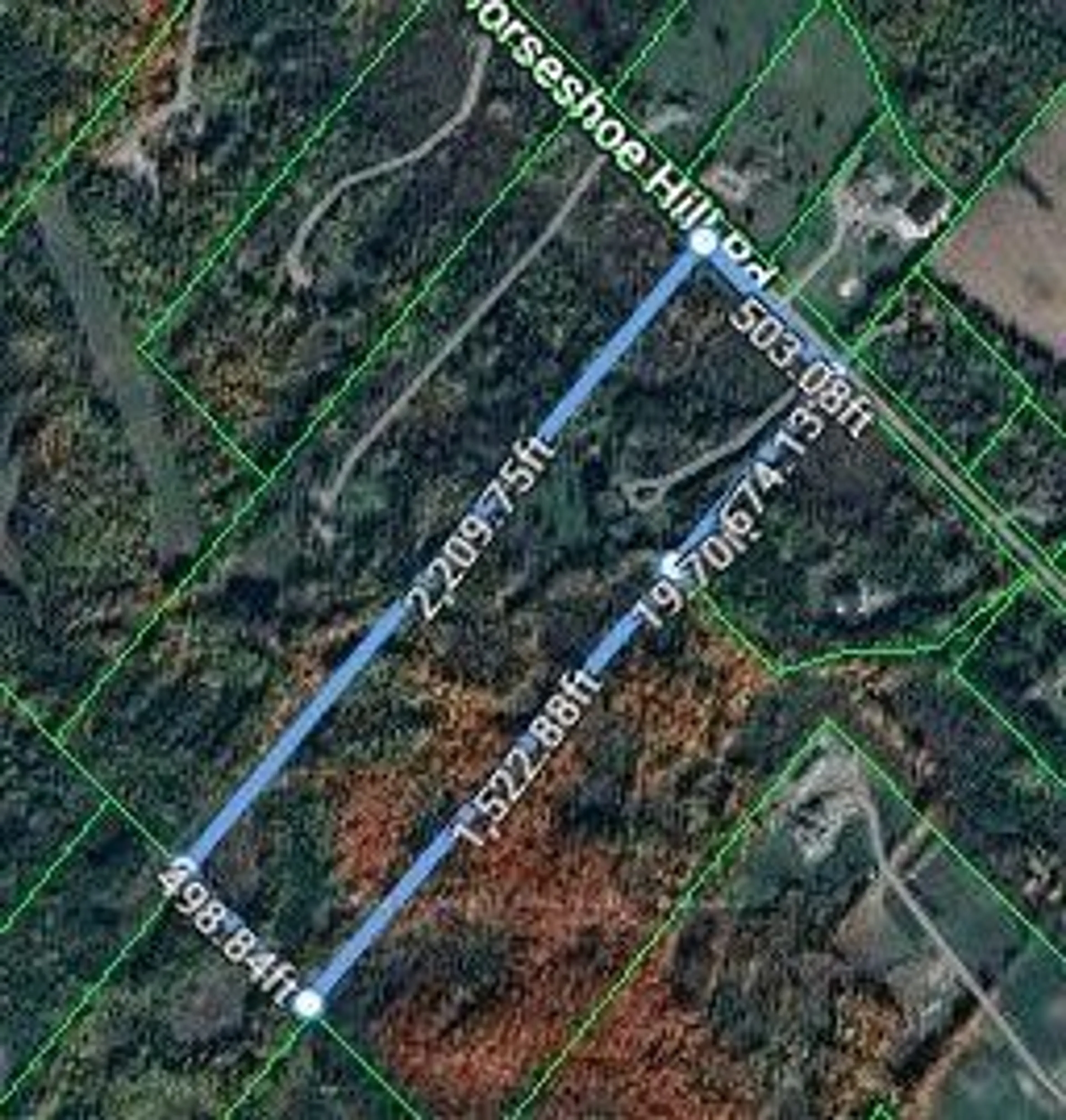 Picture of a map for 18606 Horseshoe Hill Rd, Caledon Ontario L7K 2B3
