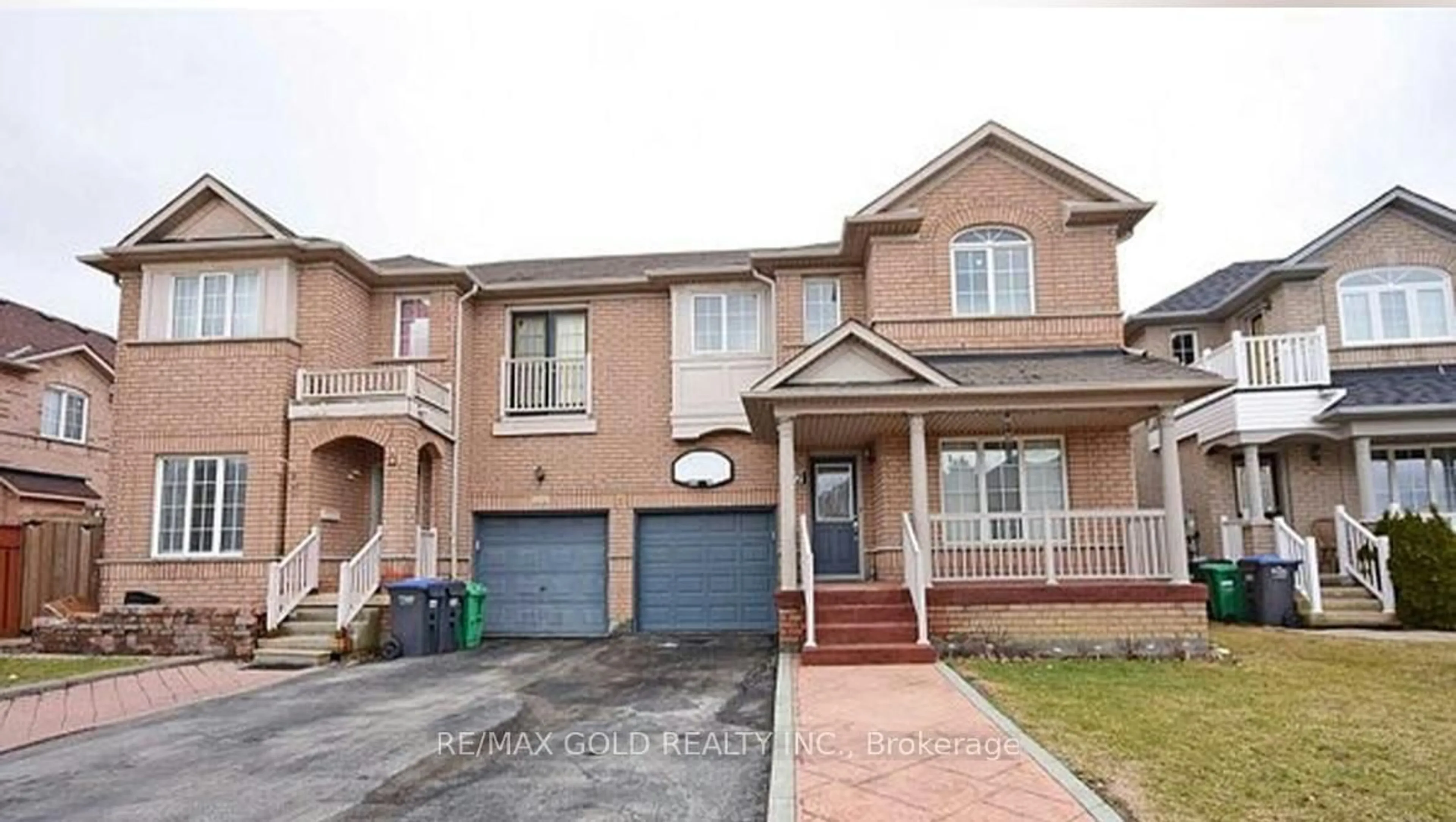Home with brick exterior material, street for 22 Blue Whale Blvd, Brampton Ontario L6R 2M2