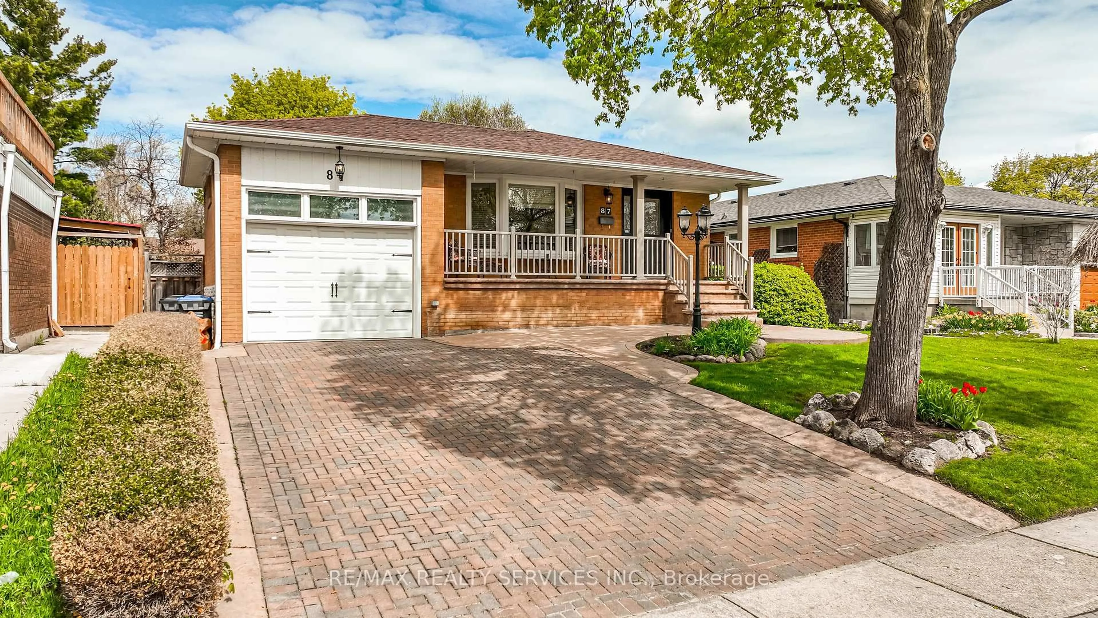 Home with brick exterior material, street for 87 Ambleside Dr, Brampton Ontario L6Y 1C1
