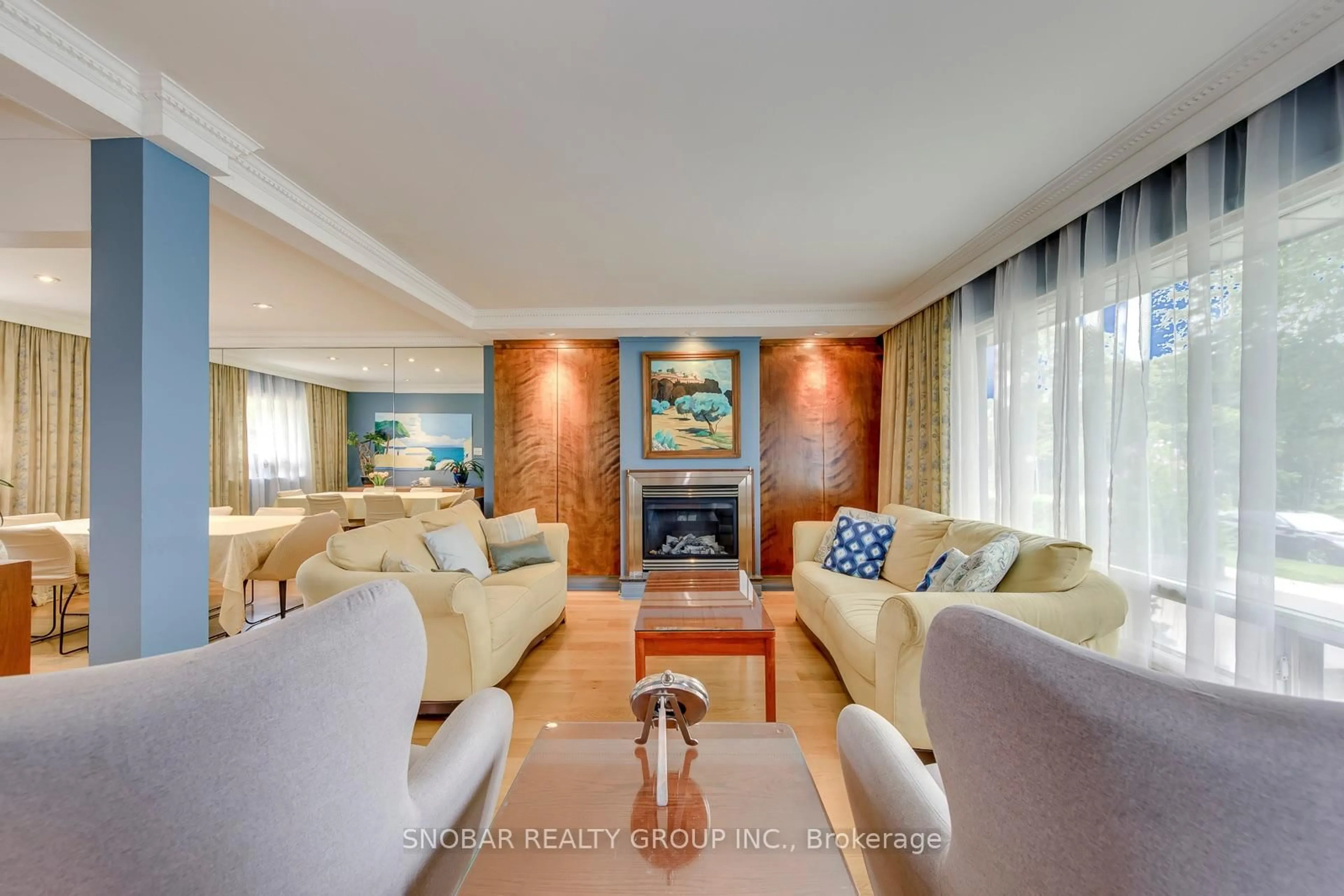 Living room with furniture, unknown for 84 Allenby Ave, Toronto Ontario M9W 1S8