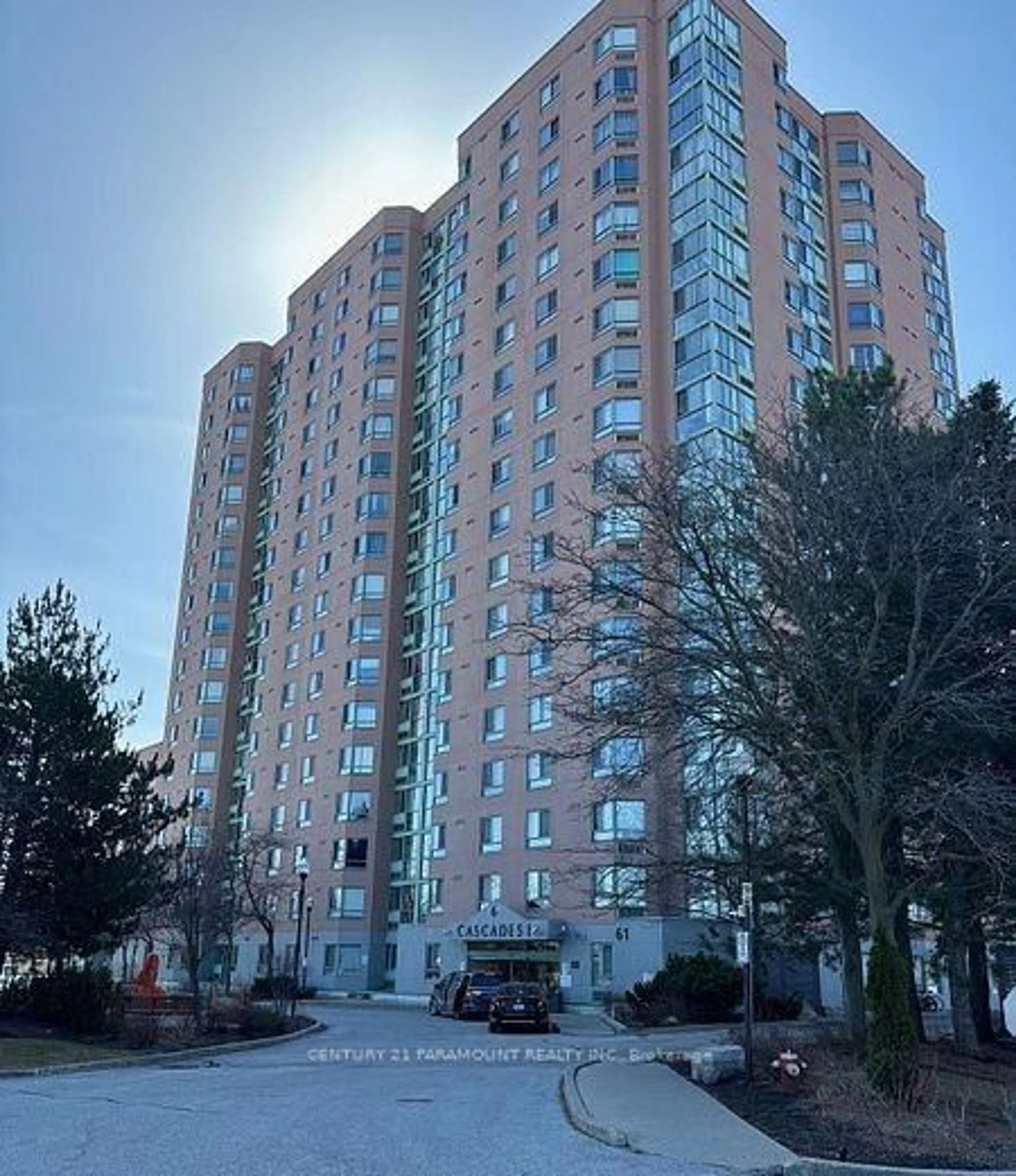 A pic from outside/outdoor area/front of a property/back of a property/a pic from drone, unknown for 61 Markbrook Lane #112, Toronto Ontario M9V 5E7