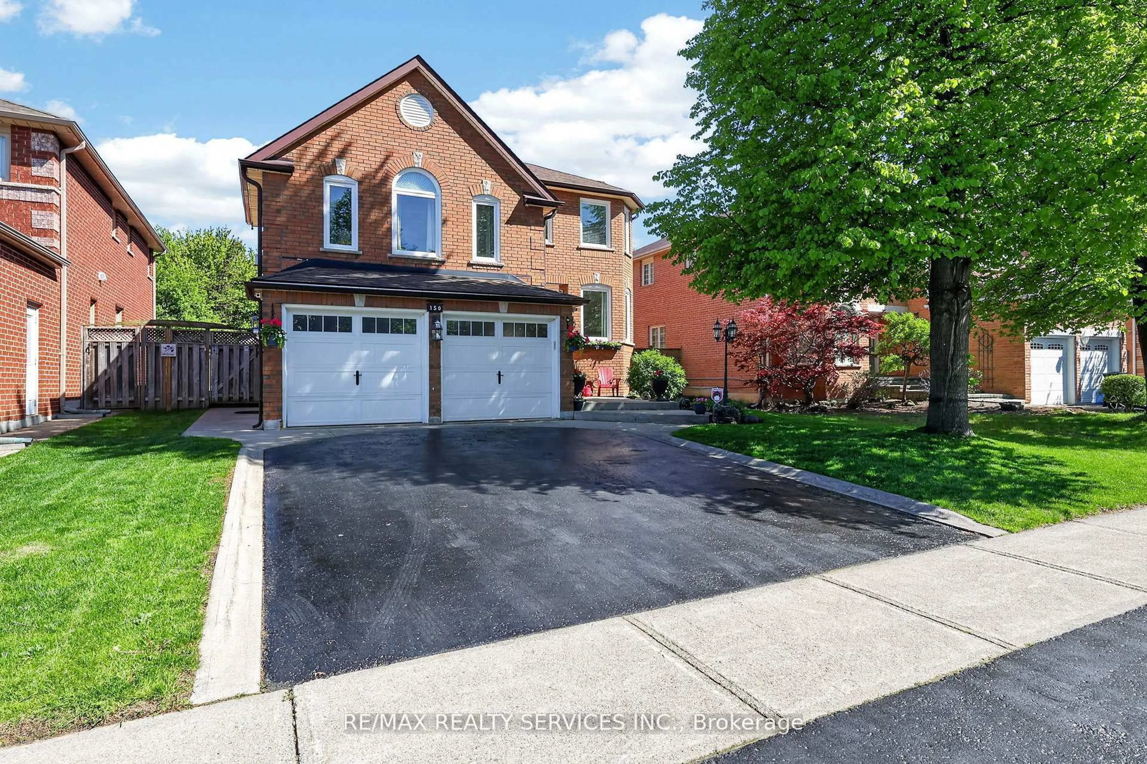 Home with brick exterior material, street for 150 Royal Valley Dr, Caledon Ontario L7C 1B3