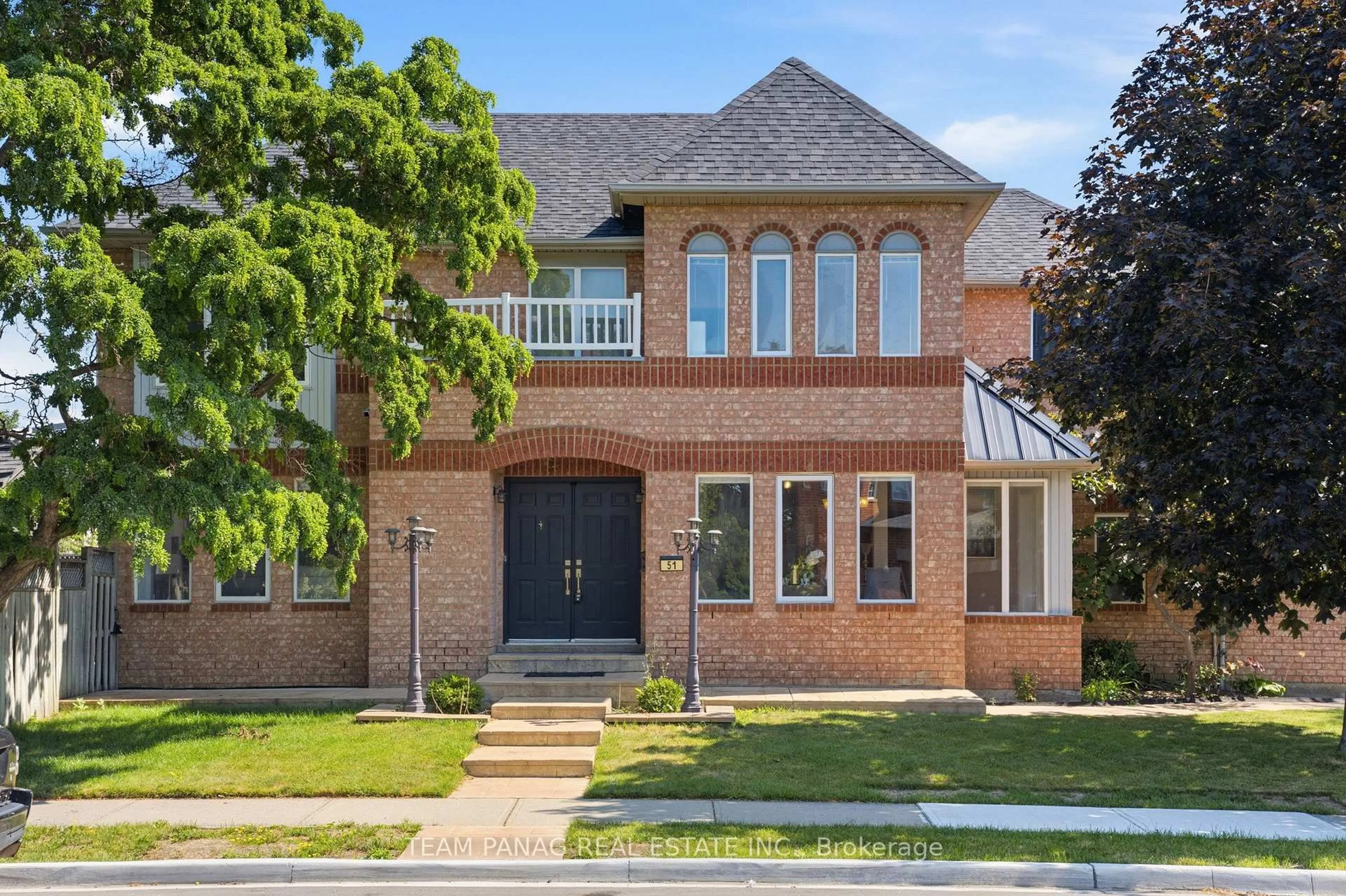 Home with brick exterior material, street for 51 Pebblestone Circ, Brampton Ontario L6X 4N2