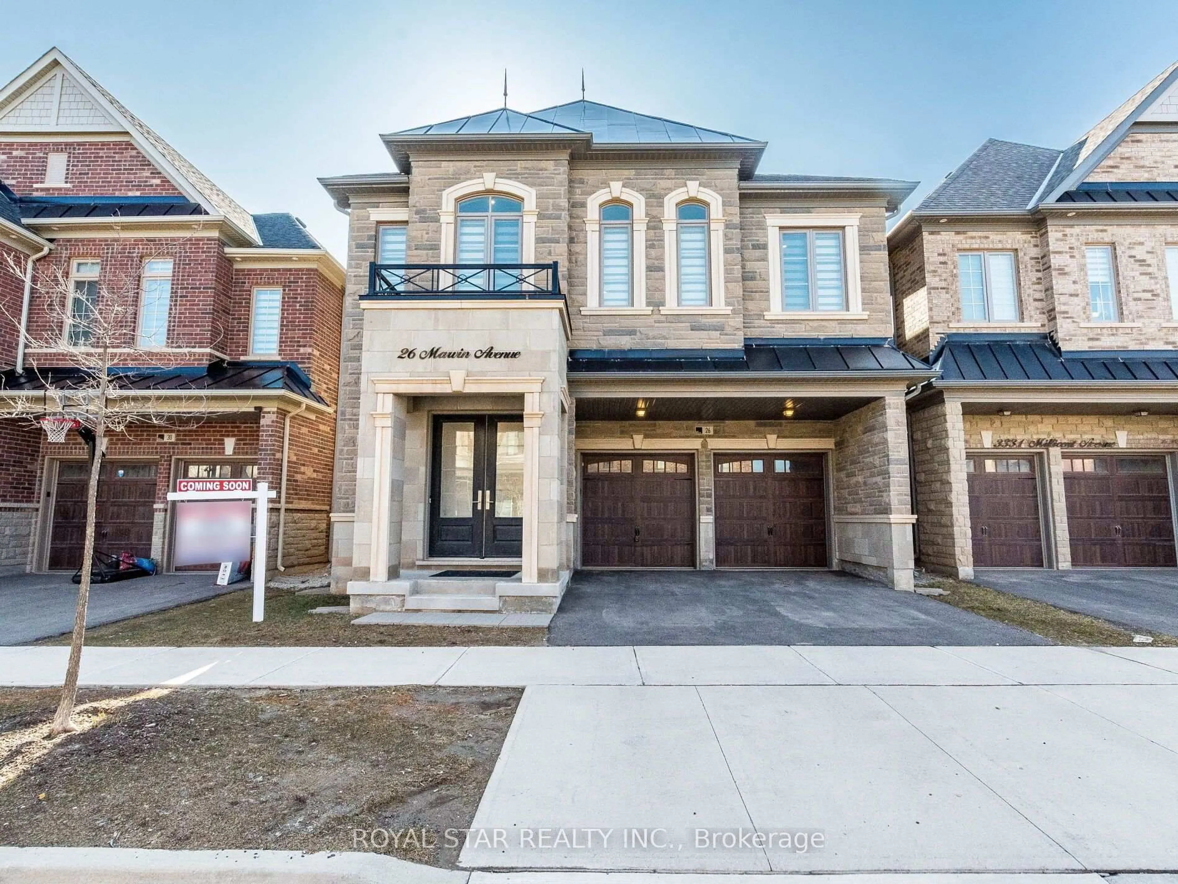 Home with brick exterior material, street for 26 Marvin Ave, Oakville Ontario L6H 0Z8