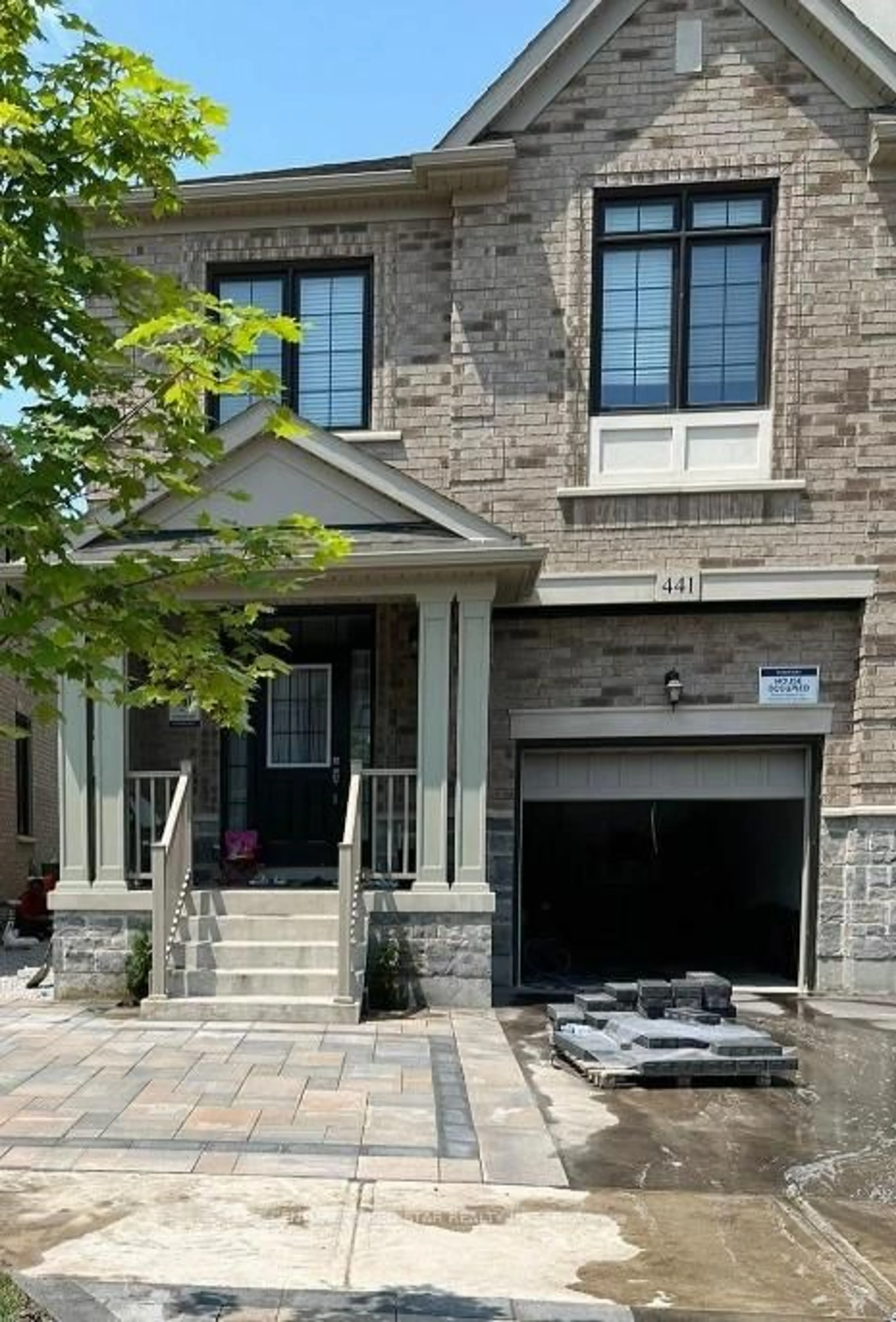 Home with brick exterior material, street for 441 Bergamot Ave, Milton Ontario L9E 1T9