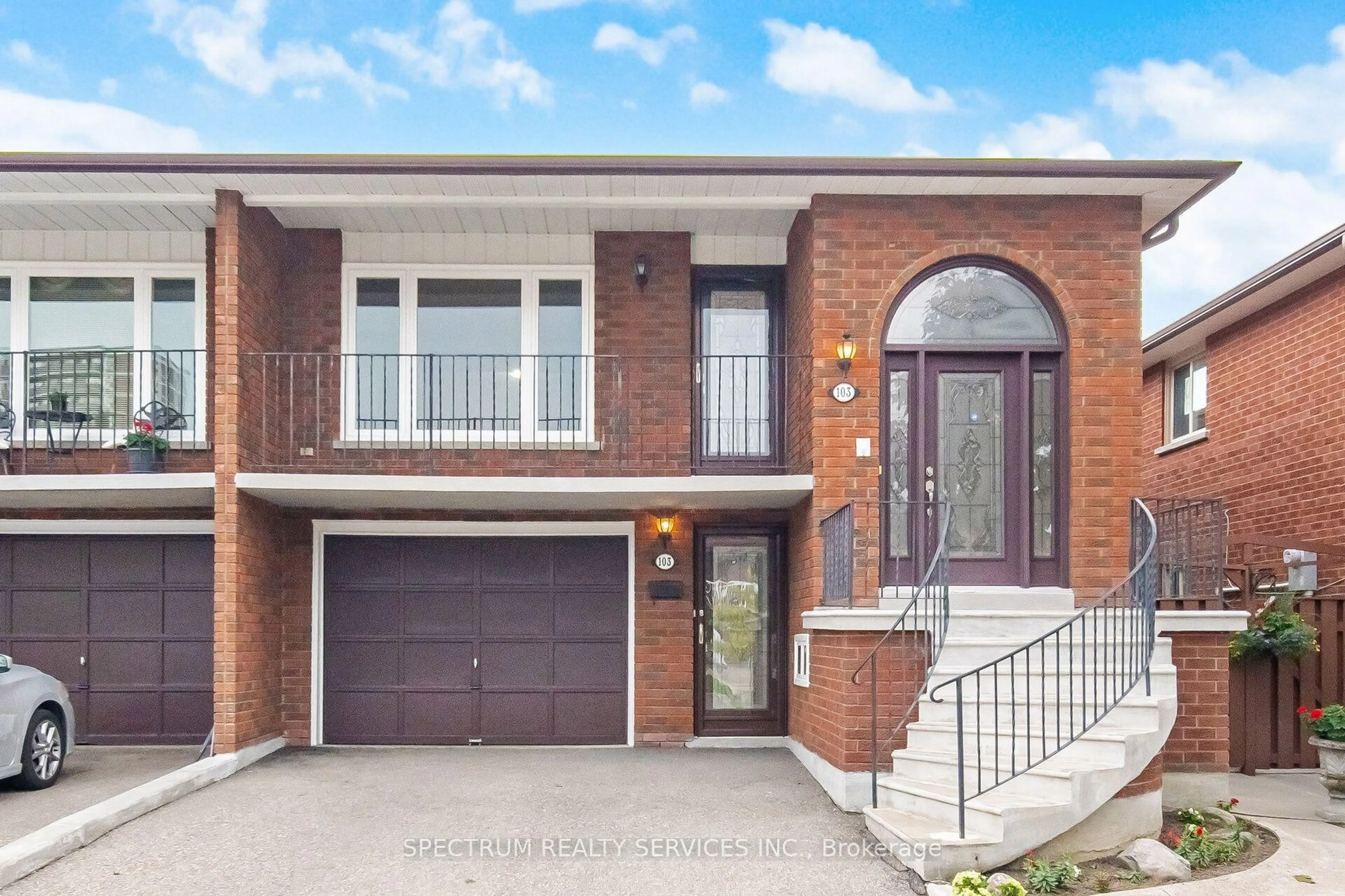 Home with brick exterior material, street for 103 John Lindsay Crt, Toronto Ontario M3L 2L1
