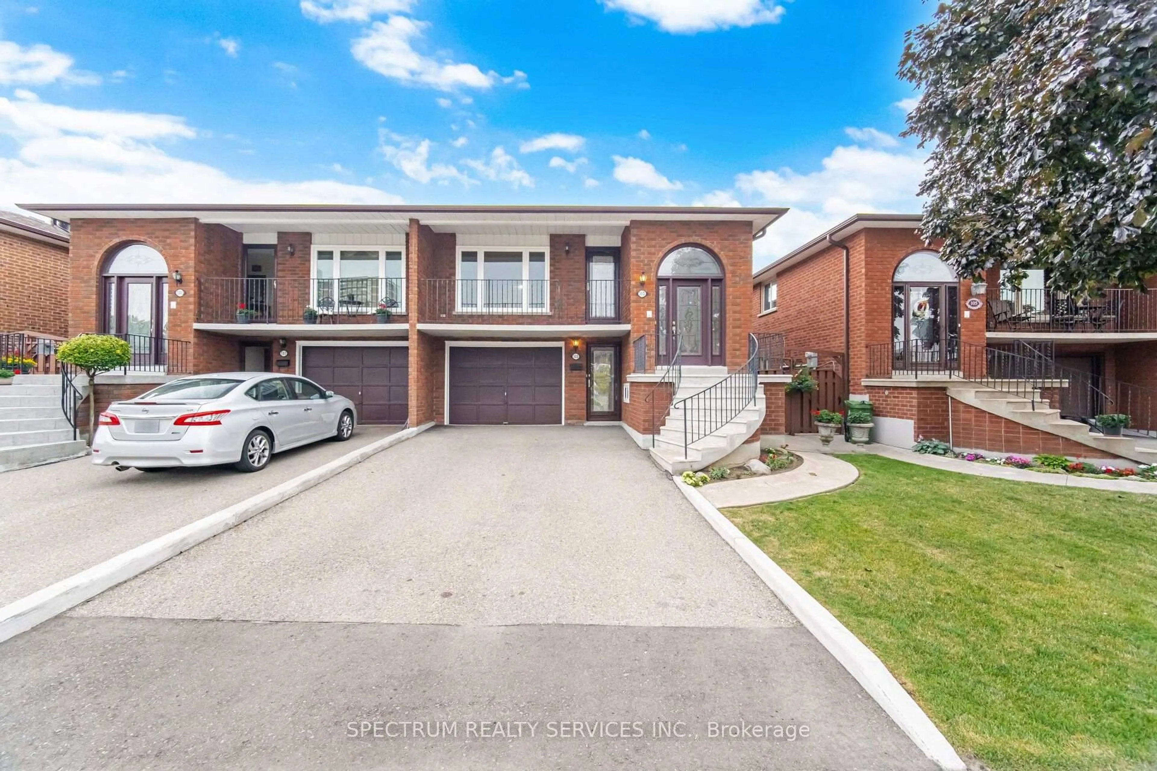 Home with brick exterior material, street for 103 John Lindsay Crt, Toronto Ontario M3L 2L1