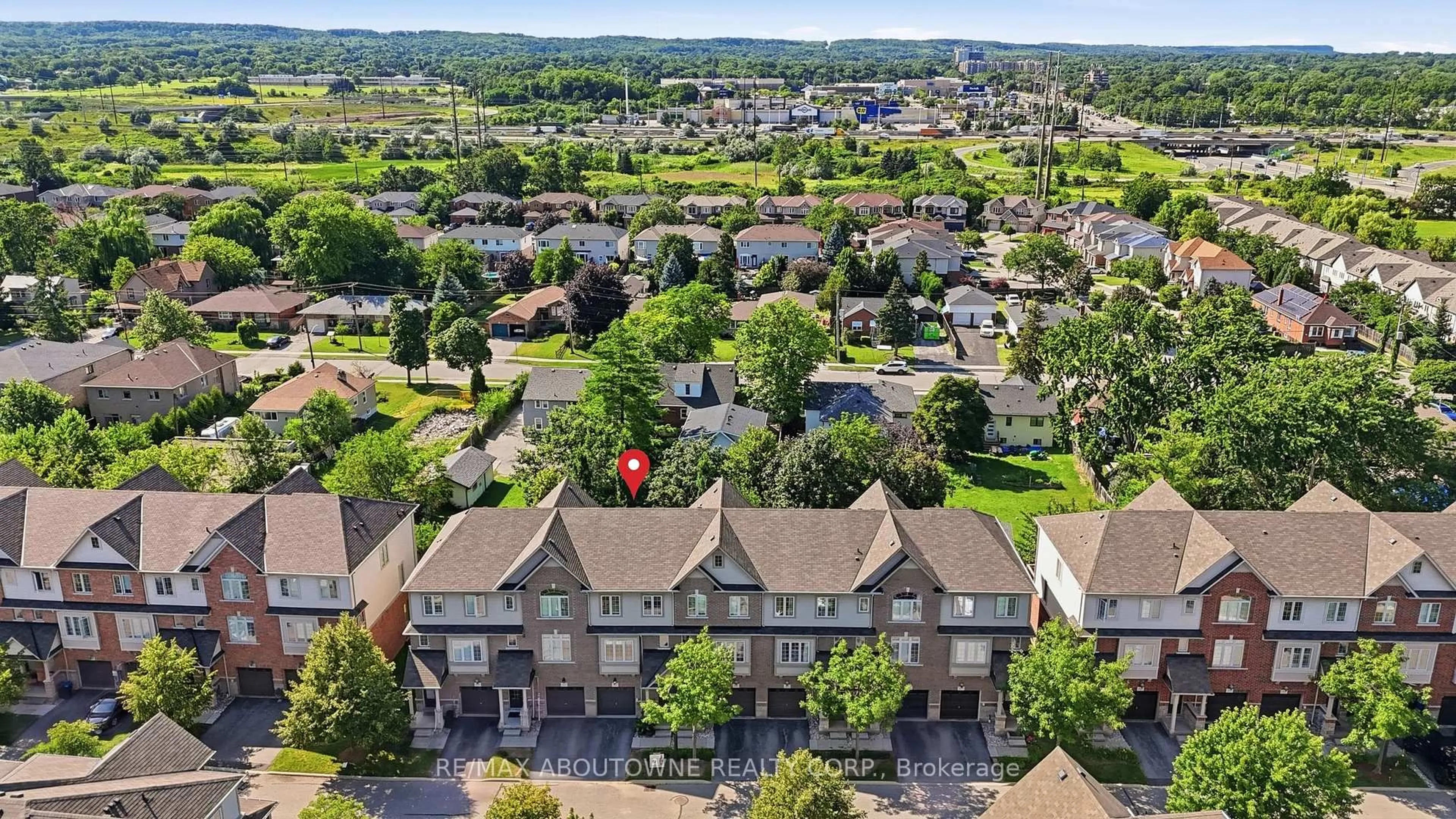 A pic from outside/outdoor area/front of a property/back of a property/a pic from drone, unknown for 1401 Plains Rd #63, Burlington Ontario L7R 0C2