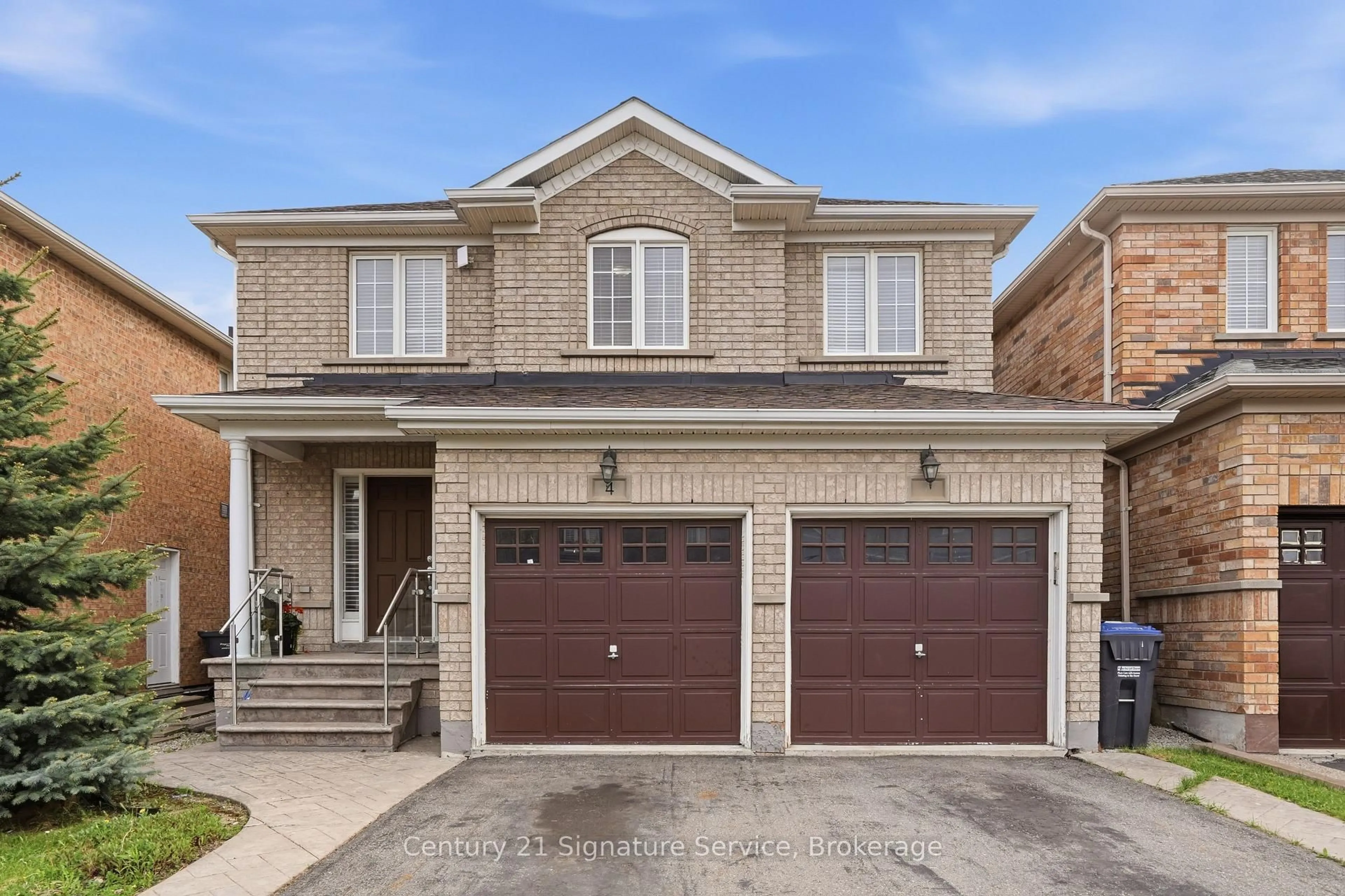 Home with brick exterior material, street for 4 Cloverlawn St, Brampton Ontario L7A 3X6