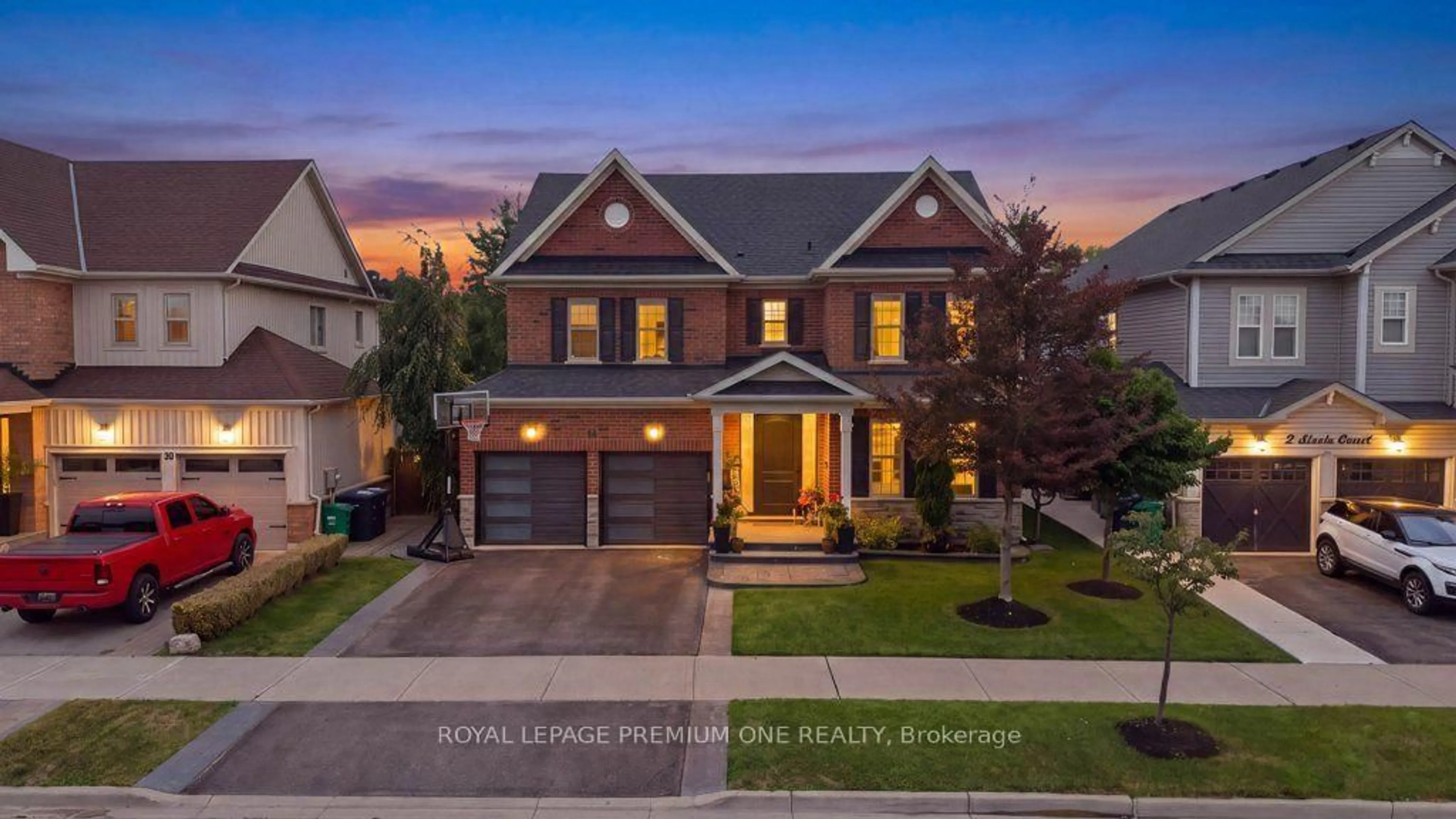 Home with brick exterior material, street for 14 Atchison Dr, Caledon Ontario L7C 3X5