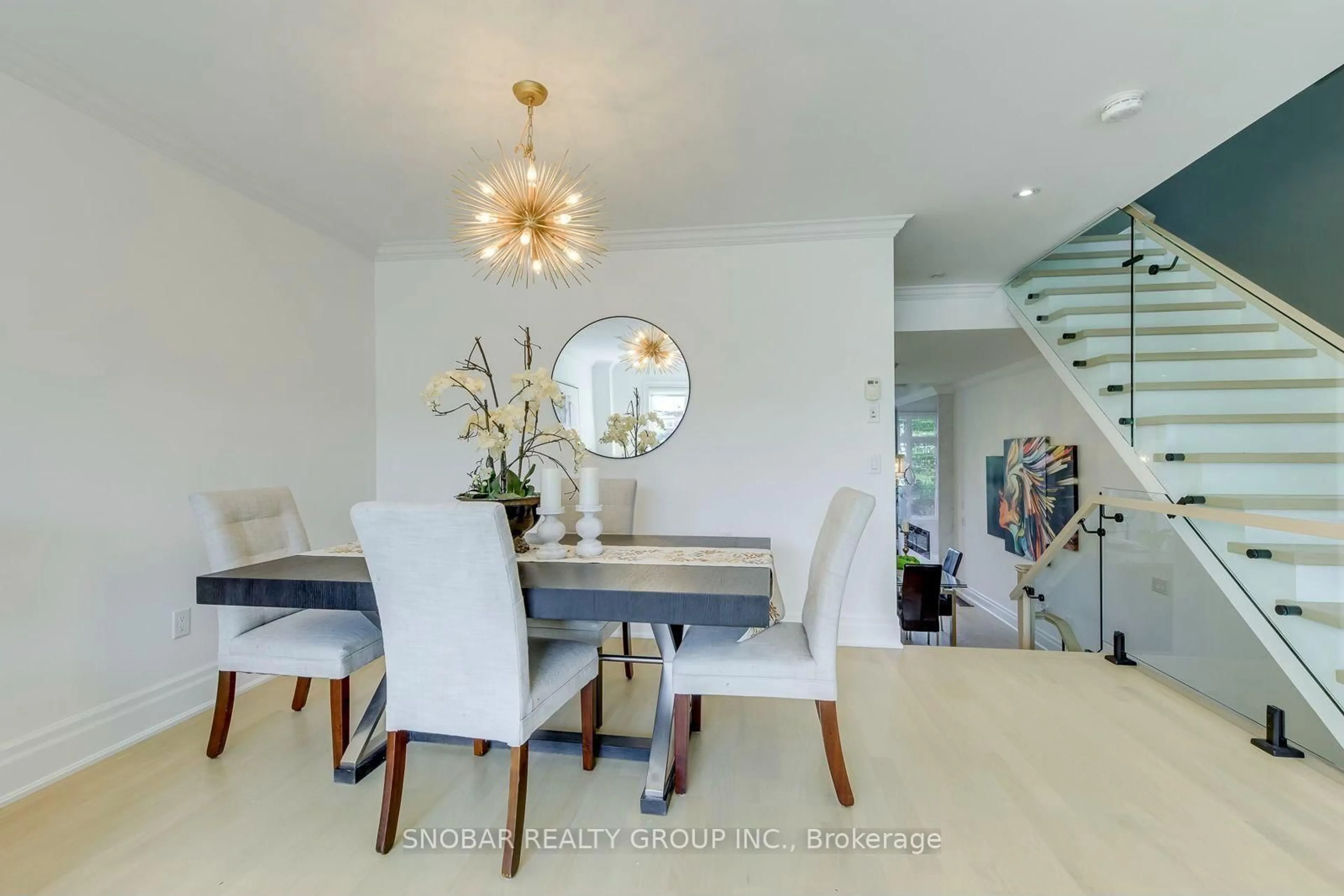 Dining room, ceramic/tile floor for 58B Thirty Second St, Toronto Ontario M8W 3G5