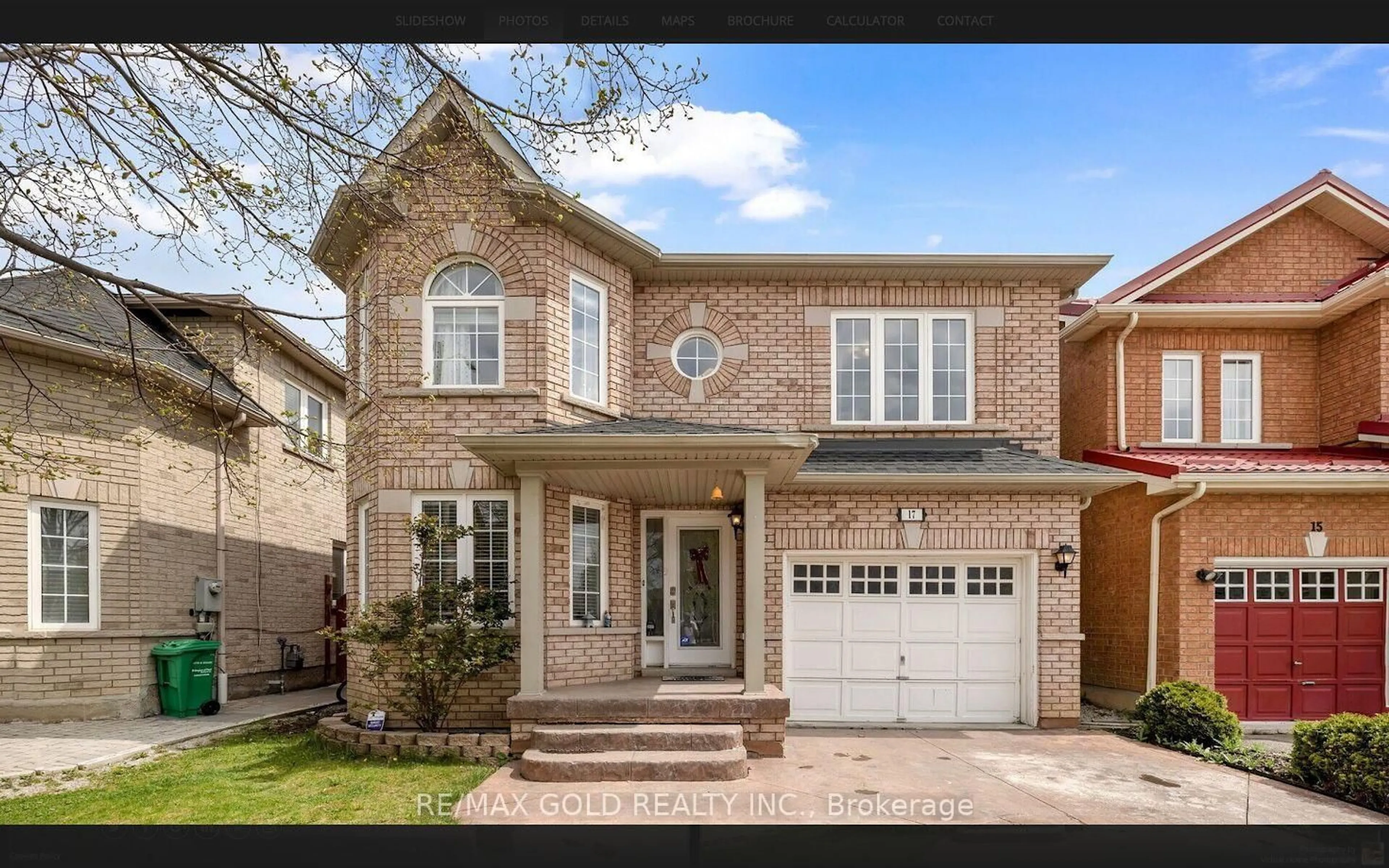 Home with brick exterior material, street for 17 Echoridge Dr, Brampton Ontario L7A 3L2