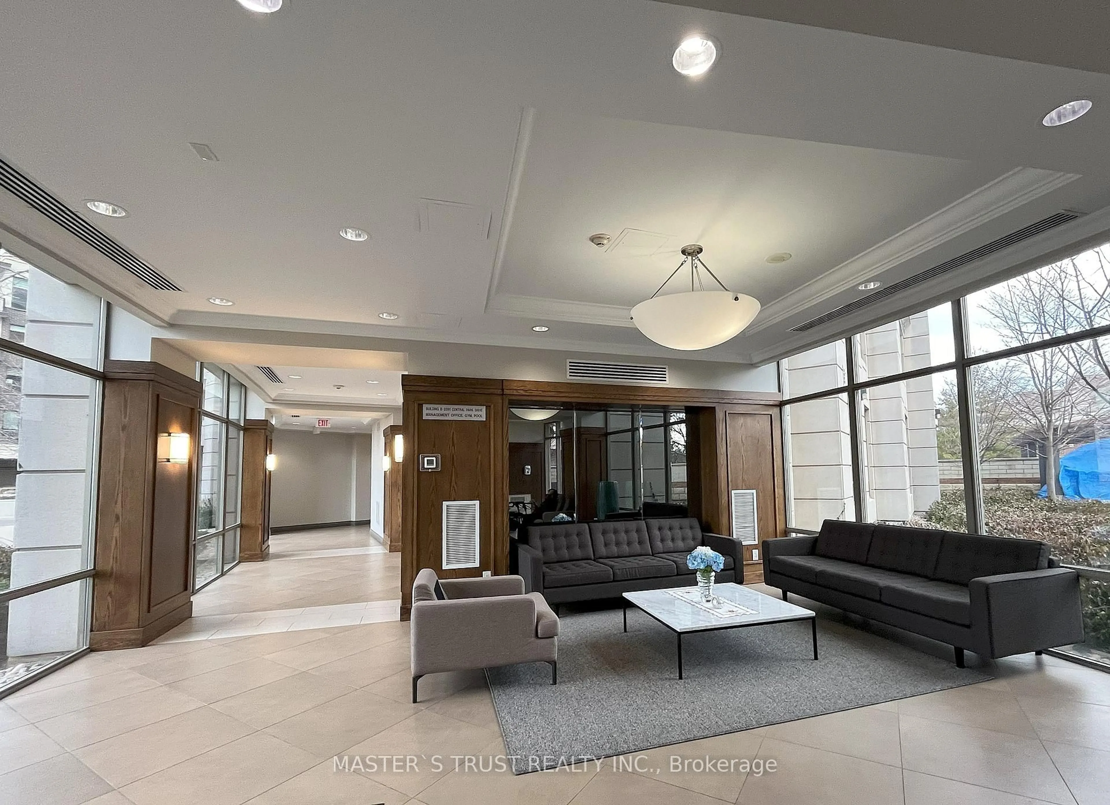 Lobby for 2391 Central Park Dr #1210, Oakville Ontario L6H 0E4