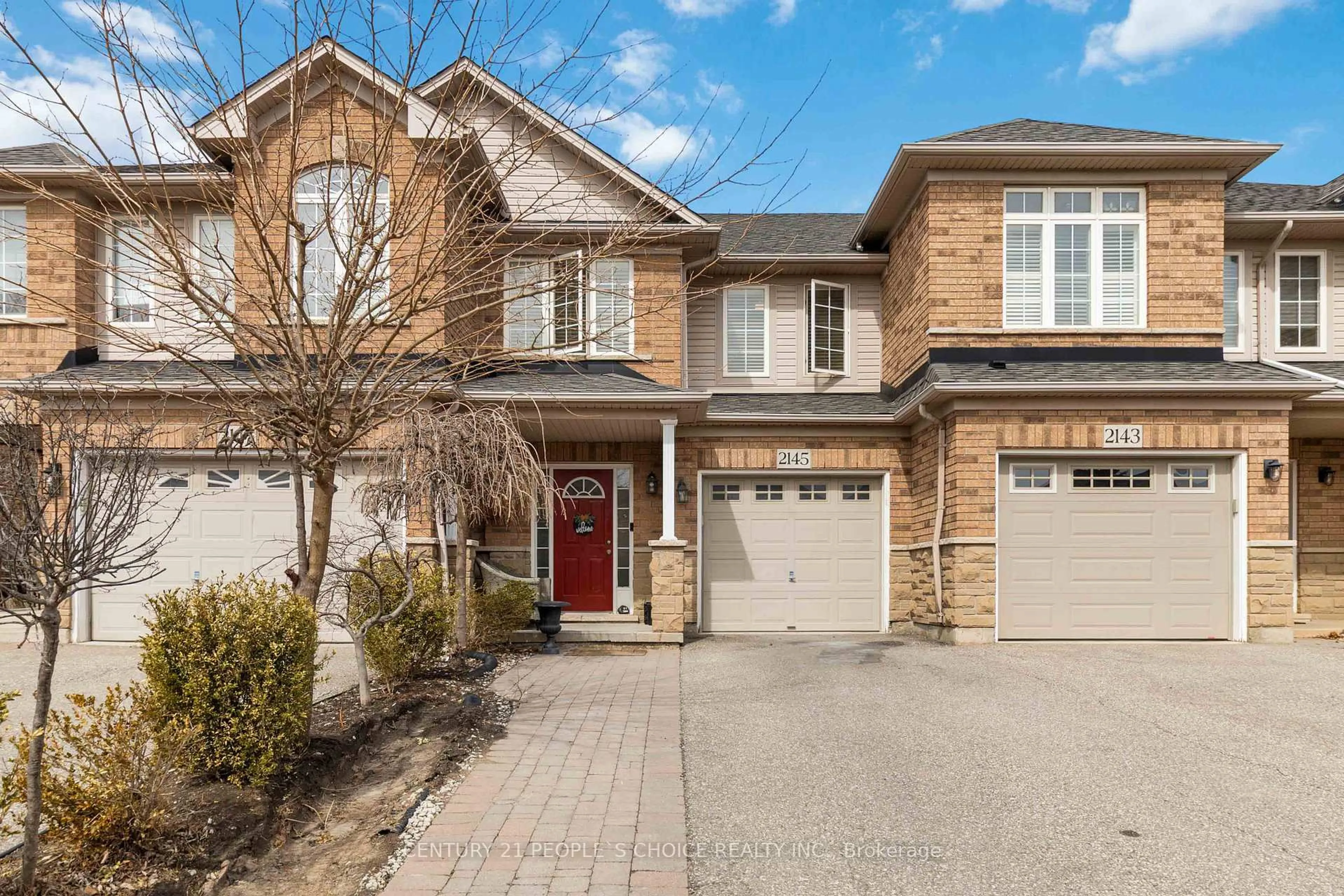 Home with brick exterior material, street for 2145 Redstone Cres, Oakville Ontario L6M 5B2