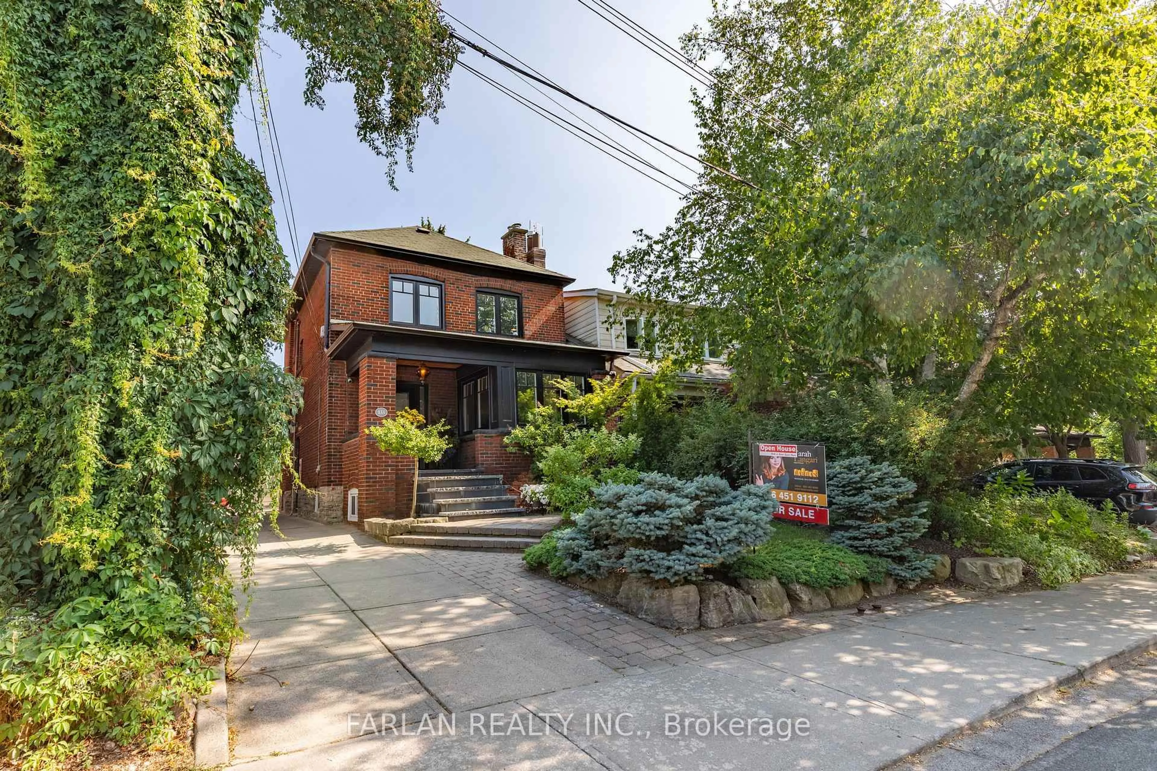 Home with brick exterior material, street for 133 Deforest Rd, Toronto Ontario M6S 1J7