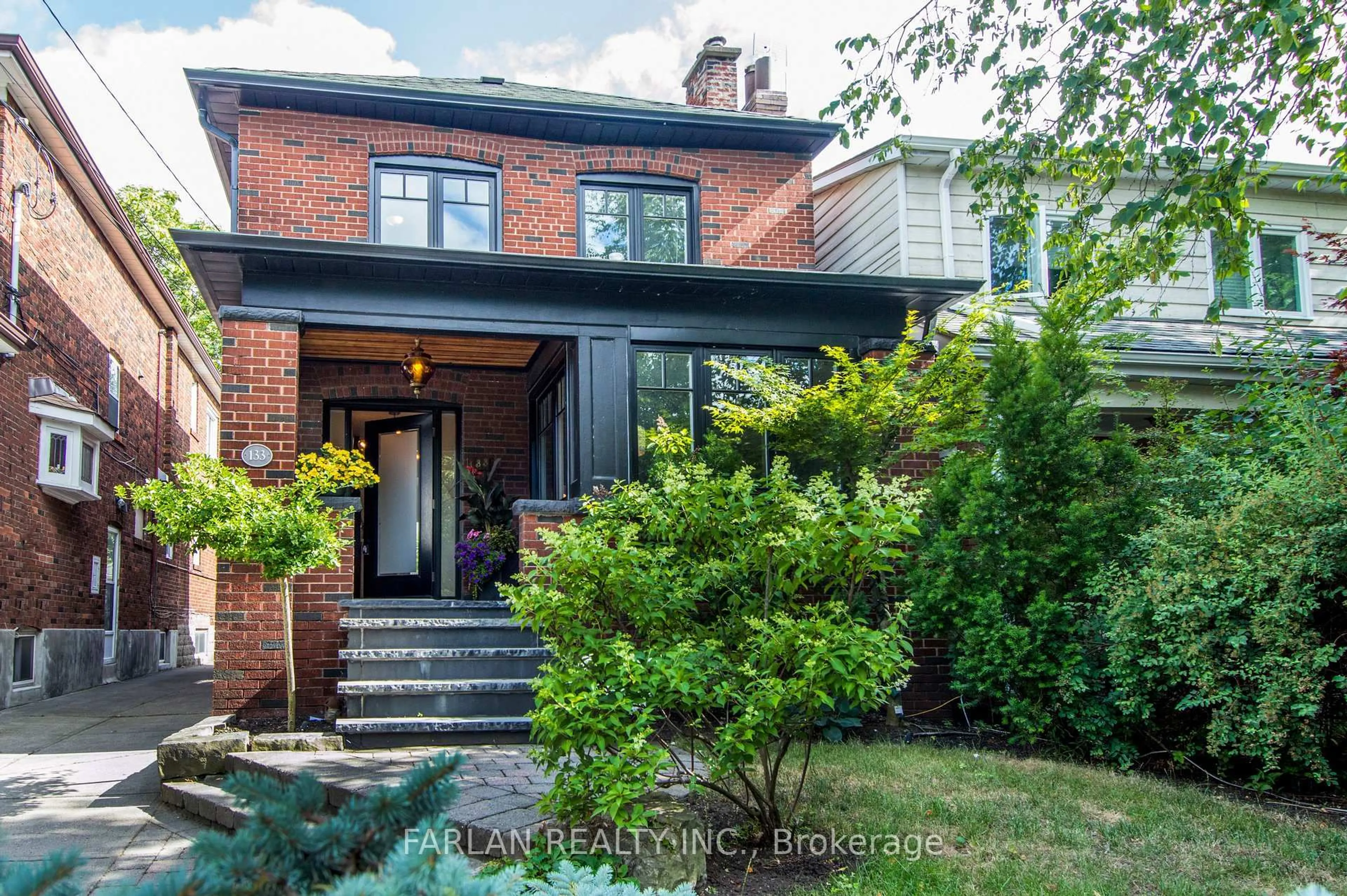 Home with brick exterior material, street for 133 Deforest Rd, Toronto Ontario M6S 1J7