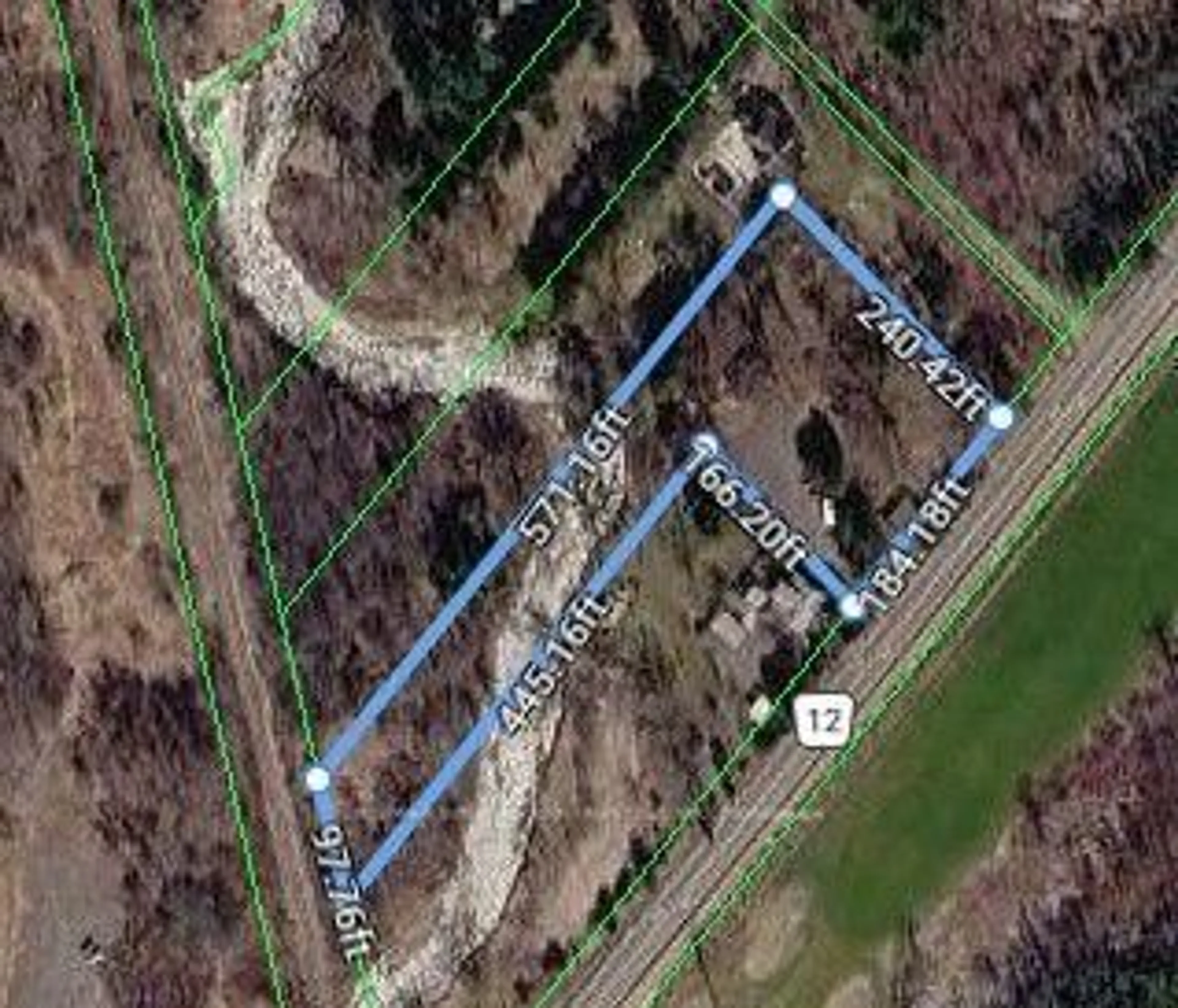 A pic from outside/outdoor area/front of a property/back of a property/a pic from drone, building for 2424 Olde Base Line Rd, Caledon Ontario L7C 0J3