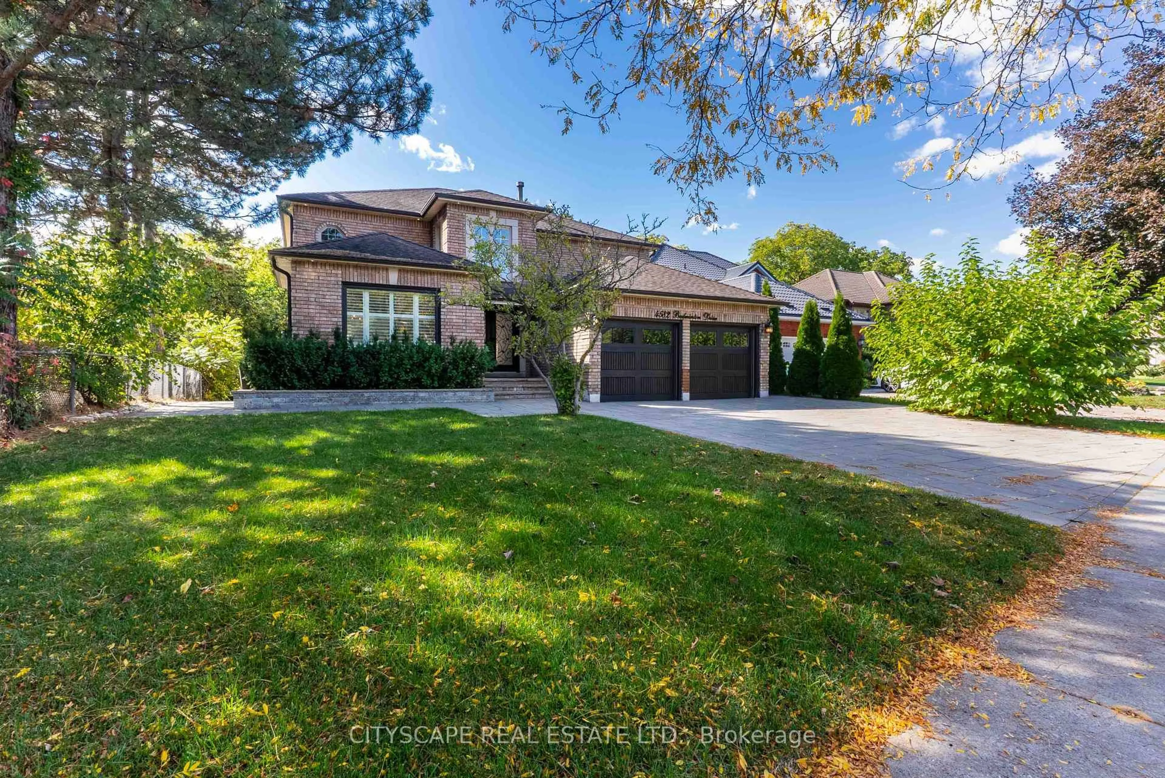 Home with brick exterior material, street for 4582 Badminton Dr, Mississauga Ontario L5M 3H6