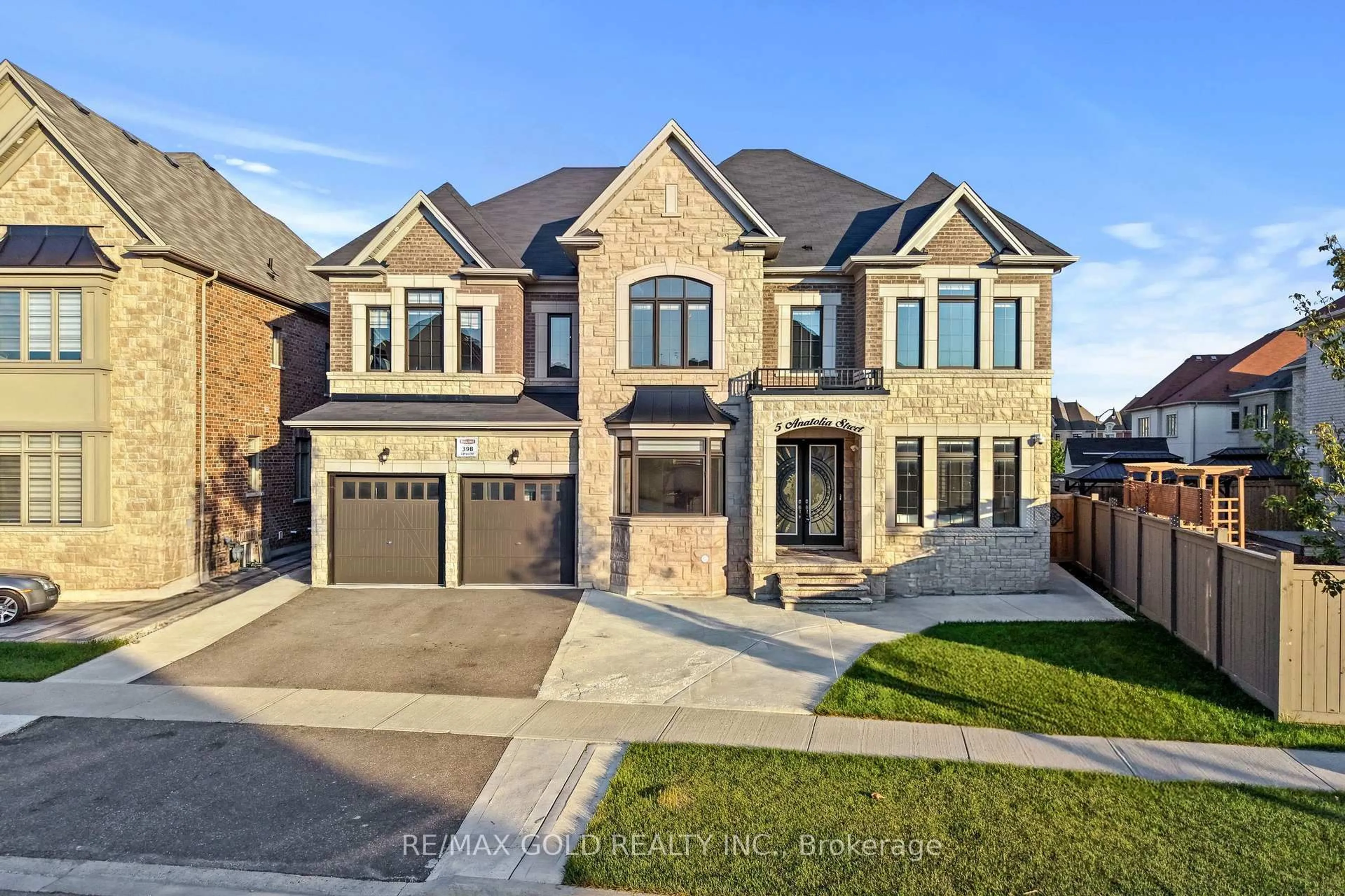 Home with brick exterior material, street for 5 Anatolia St, Brampton Ontario L6P 4L3