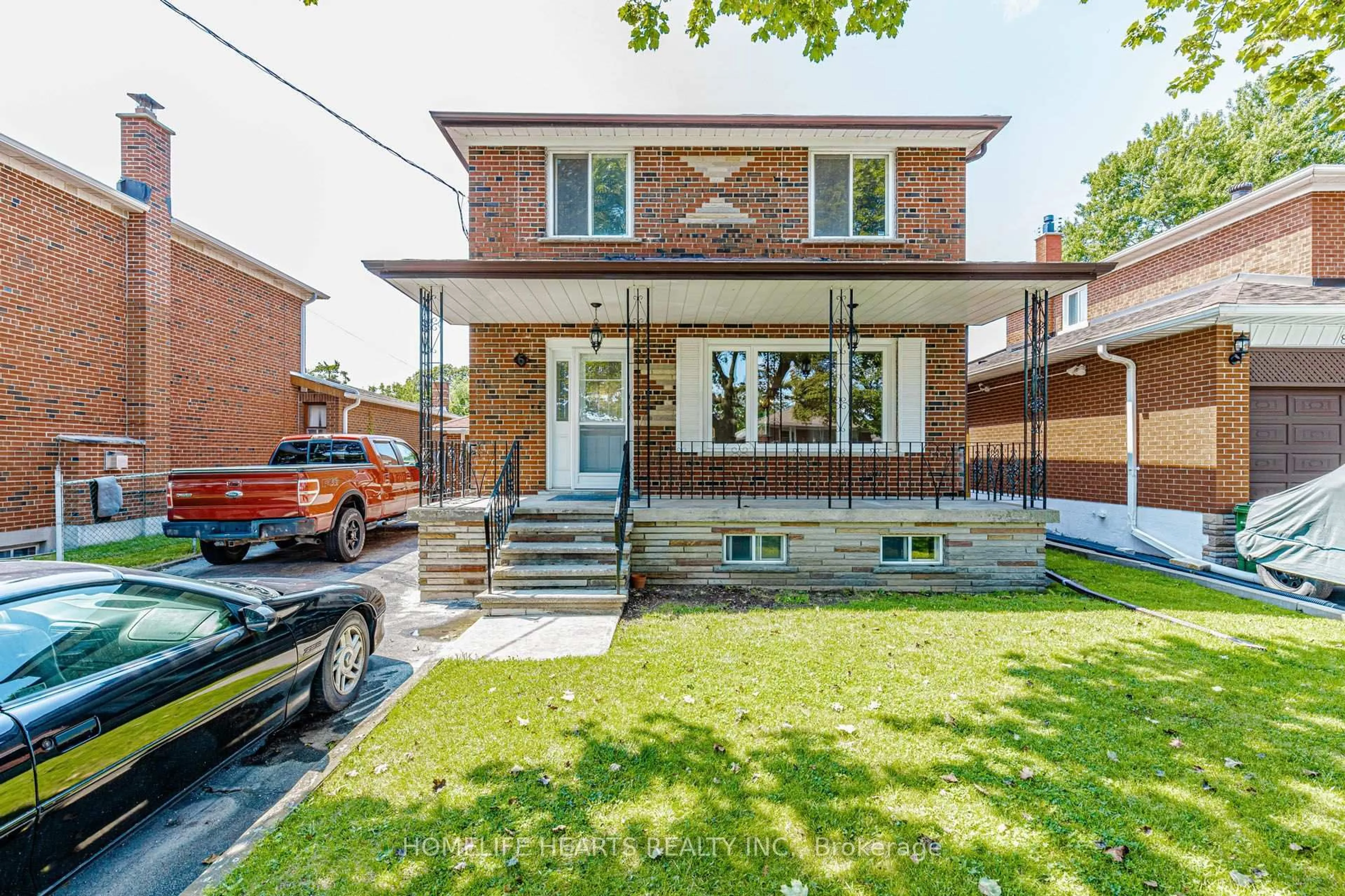 Home with brick exterior material, street for 6 Dittmer Cres, Toronto Ontario M9W 4P8