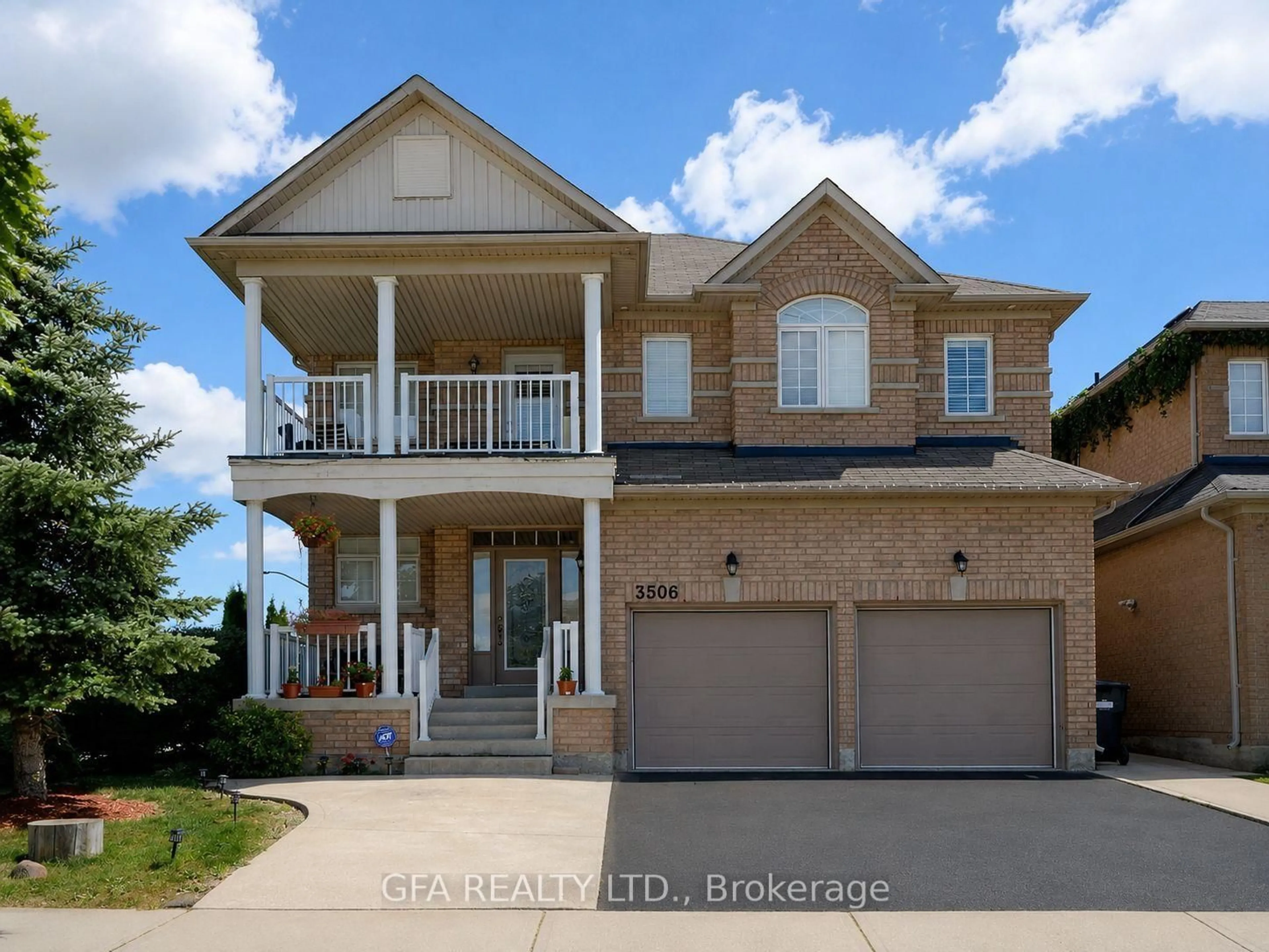 Home with brick exterior material, street for 3506 Aquinas Ave, Mississauga Ontario L5M 7L7