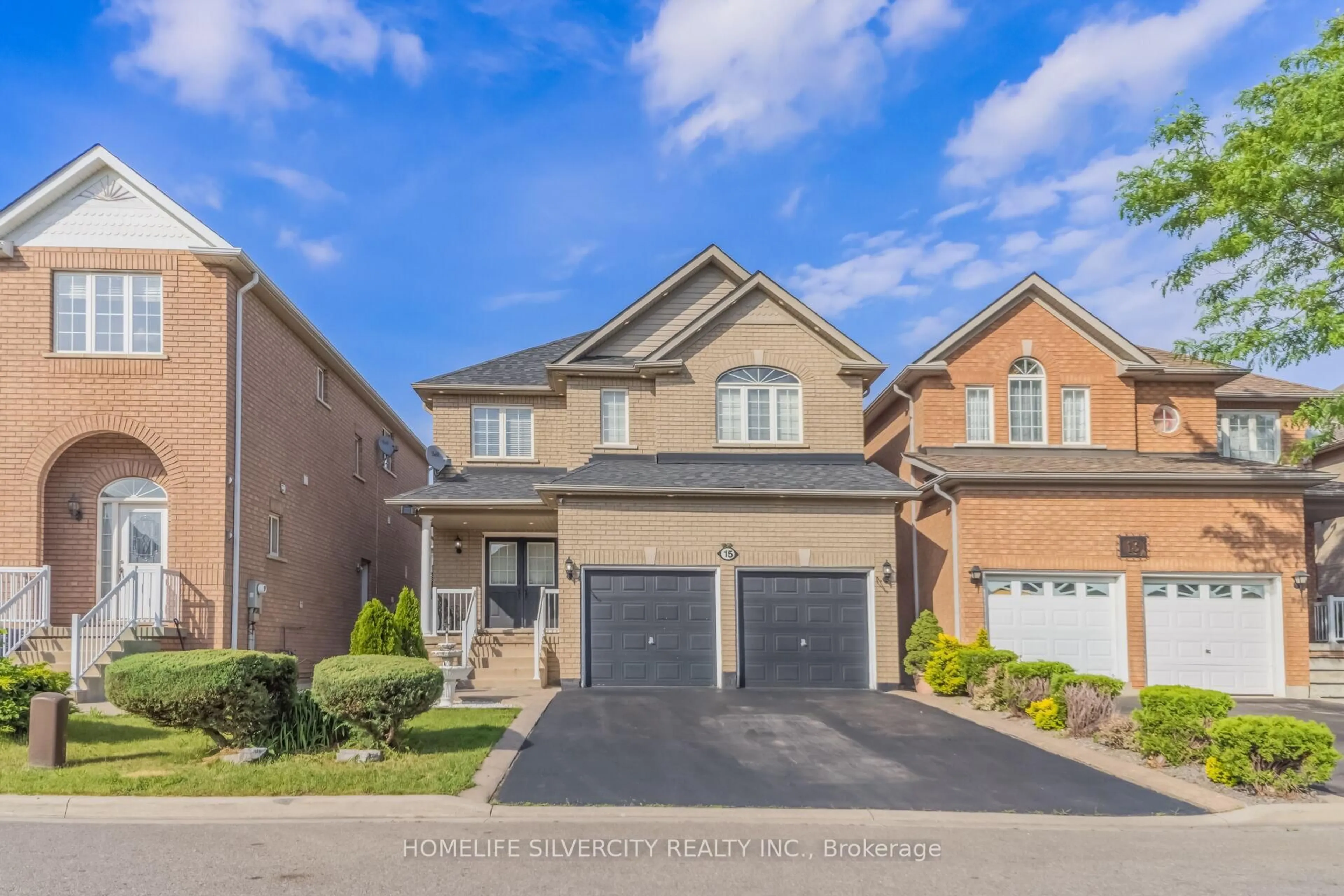 Home with brick exterior material, street for 15 Newark Way, Brampton Ontario L7A 2V1