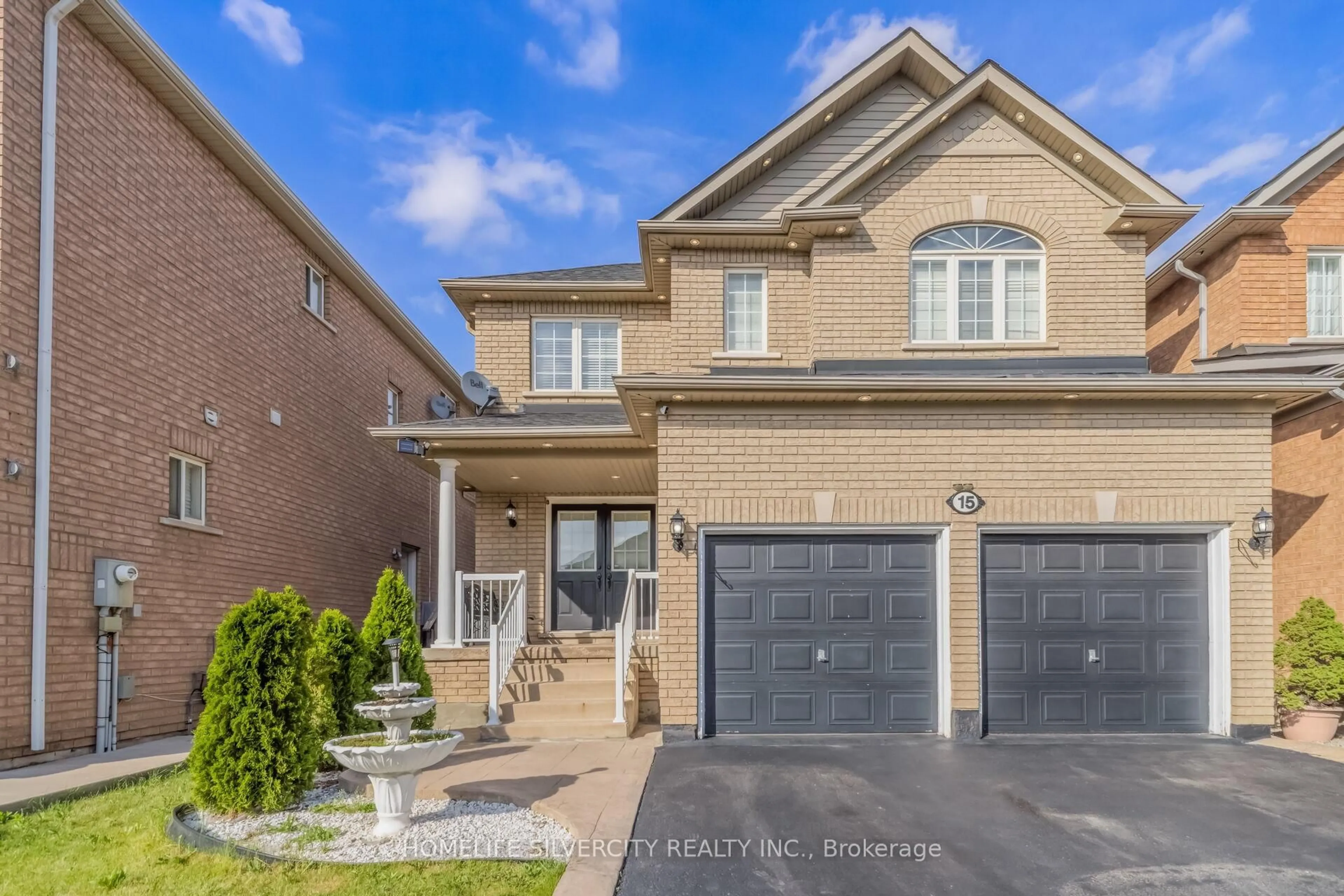 Home with brick exterior material, street for 15 Newark Way, Brampton Ontario L7A 2V1
