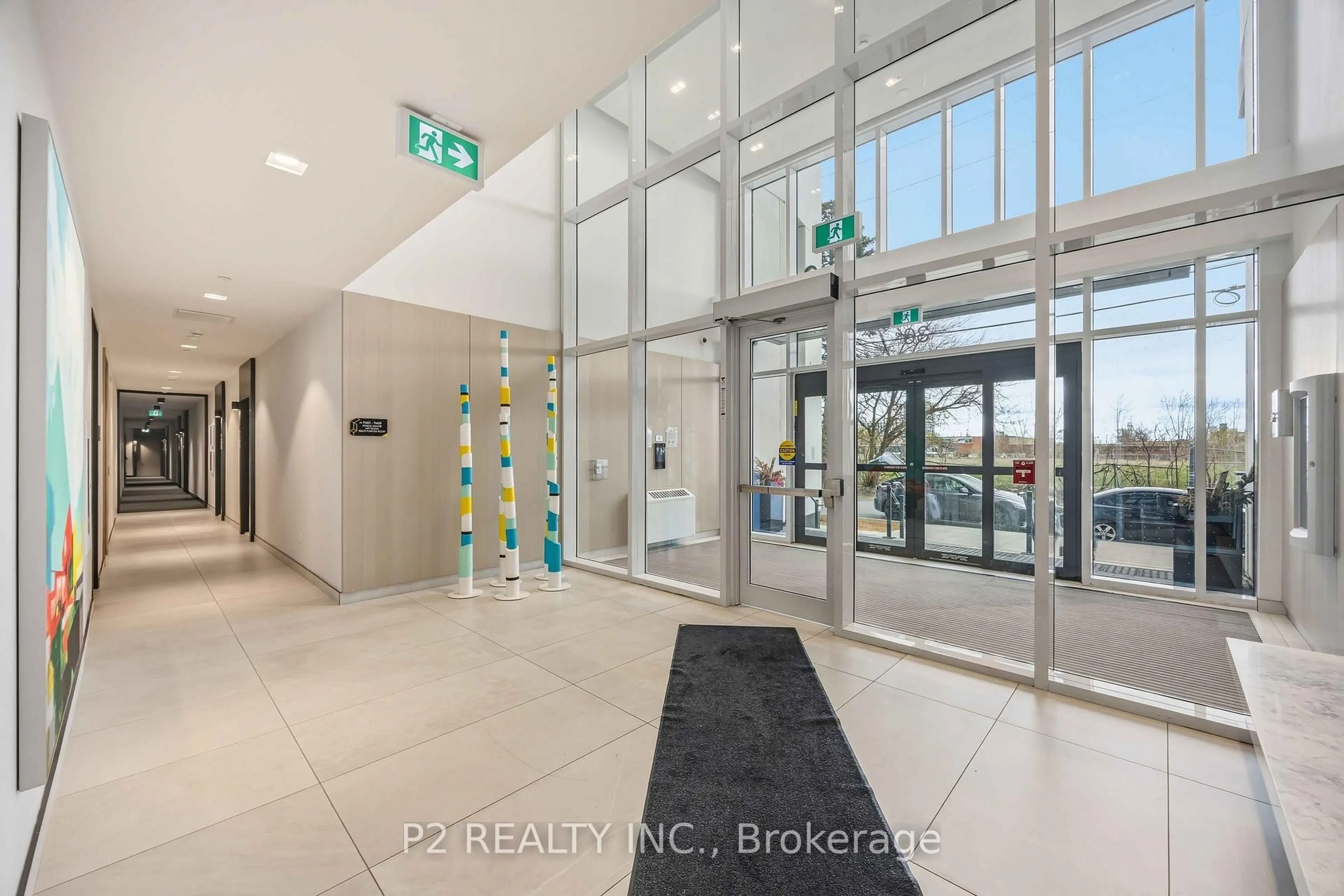 Indoor foyer for 36 ZORRA St #2609, Toronto Ontario M8Z 0G5
