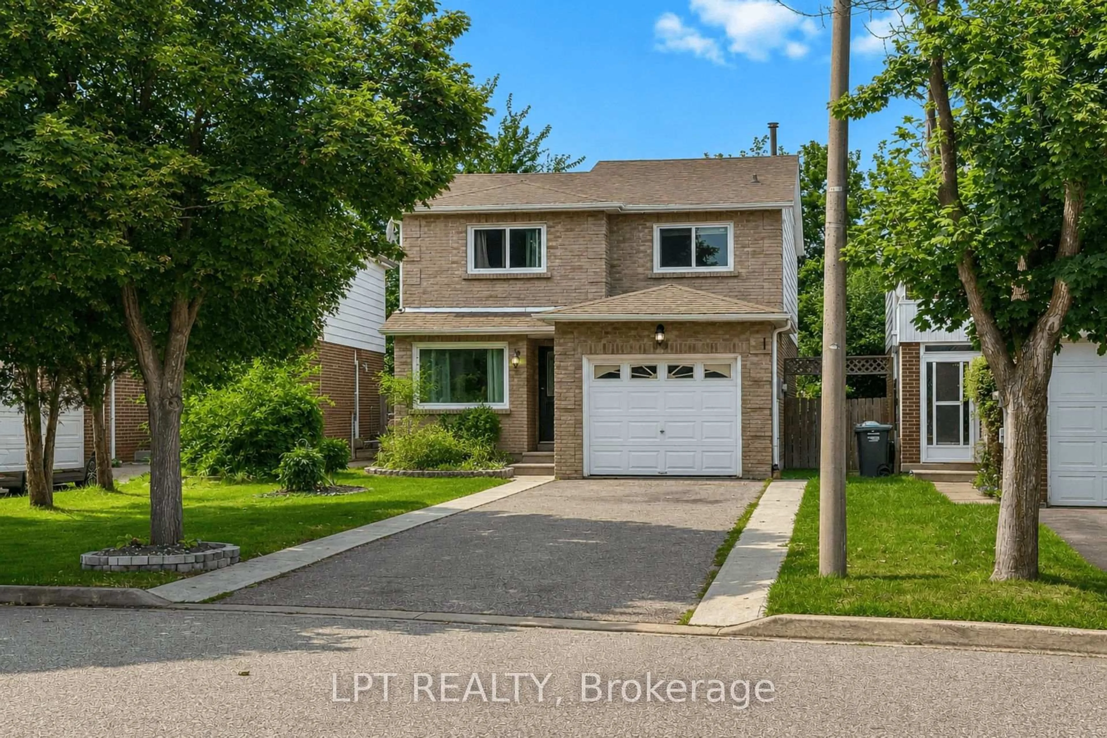 Home with brick exterior material, street for 38 Pickard Lane, Brampton Ontario L6Y 2M5