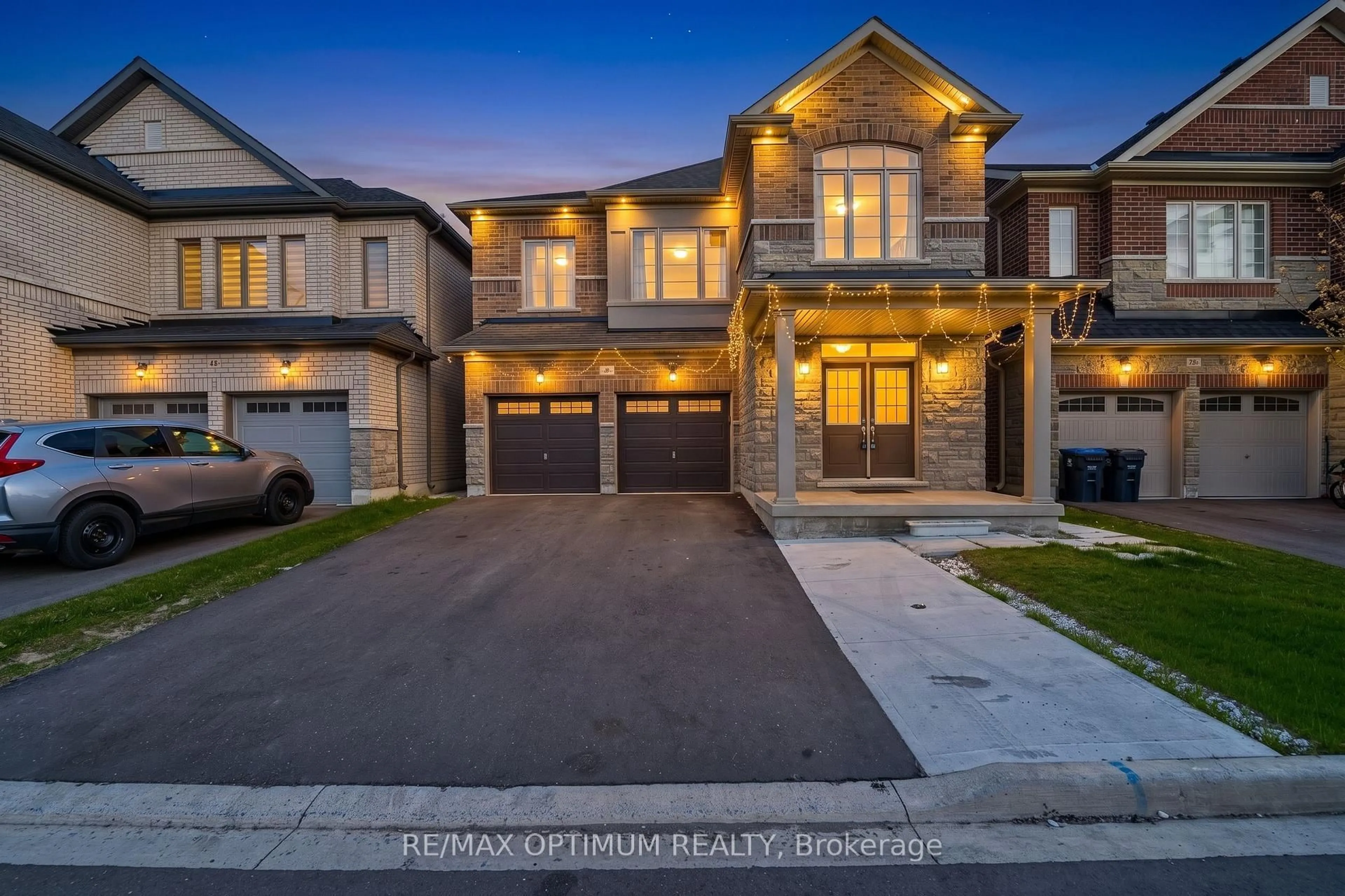 Home with brick exterior material, street for 46 Eastman Dr, Brampton Ontario L6X 5S5