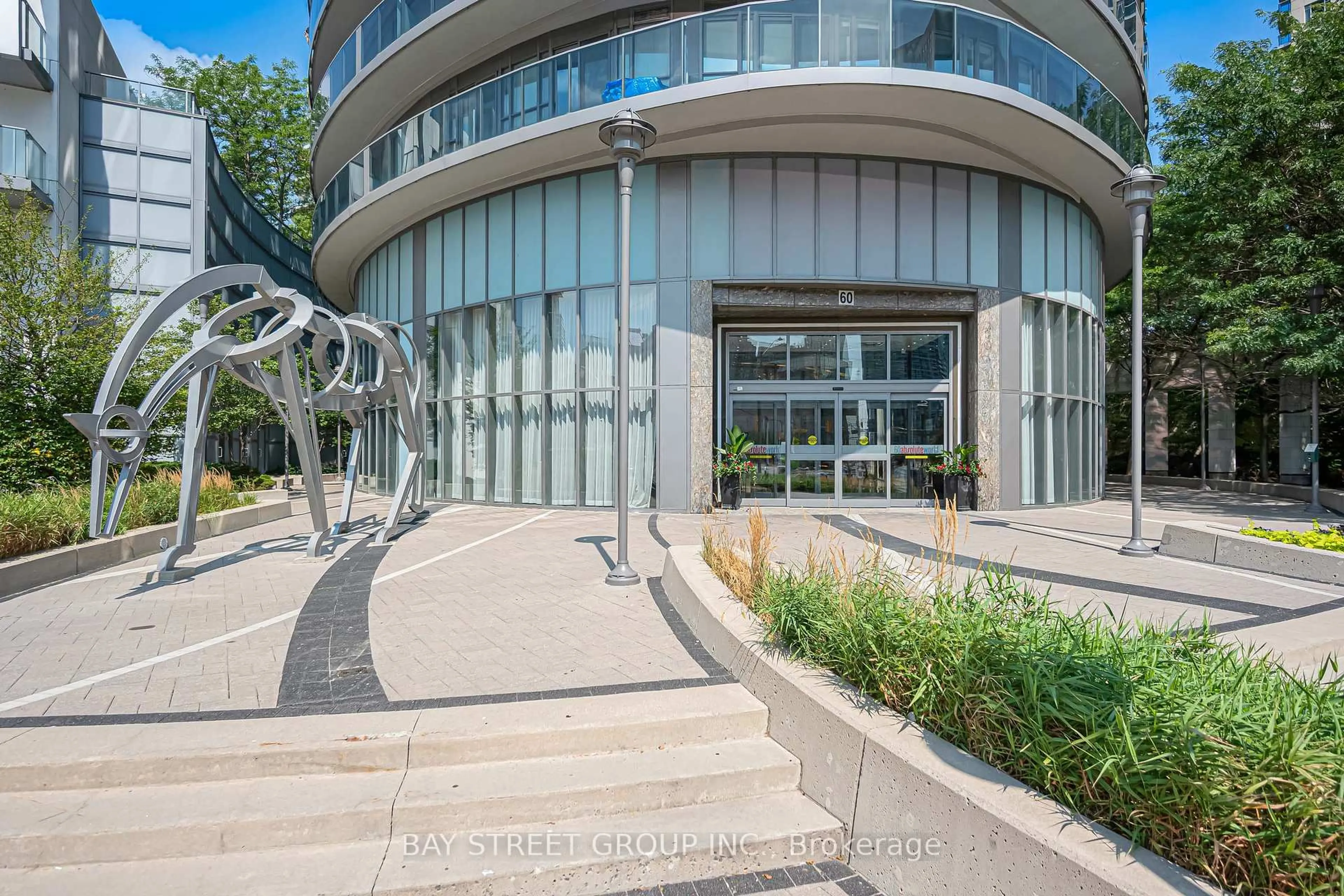 Indoor foyer for 60 Absolute Ave #5308, Mississauga Ontario L4Z 0A9