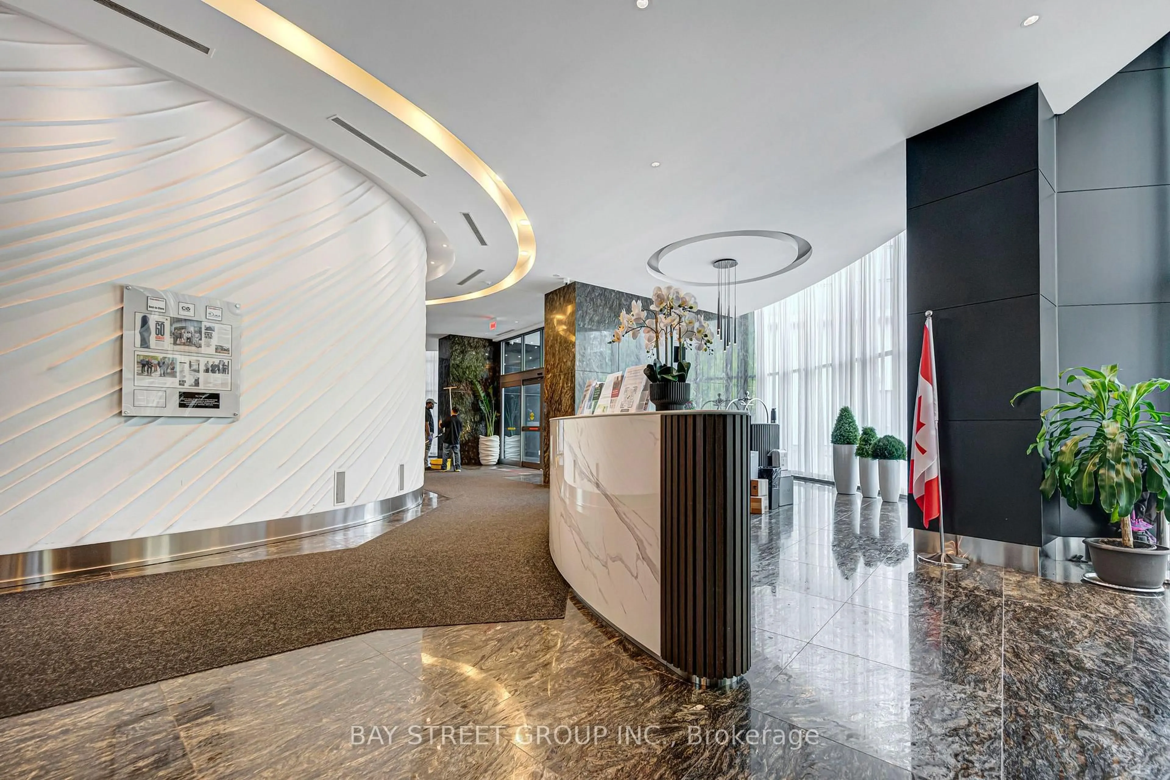 Lobby for 60 Absolute Ave #5308, Mississauga Ontario L4Z 0A9