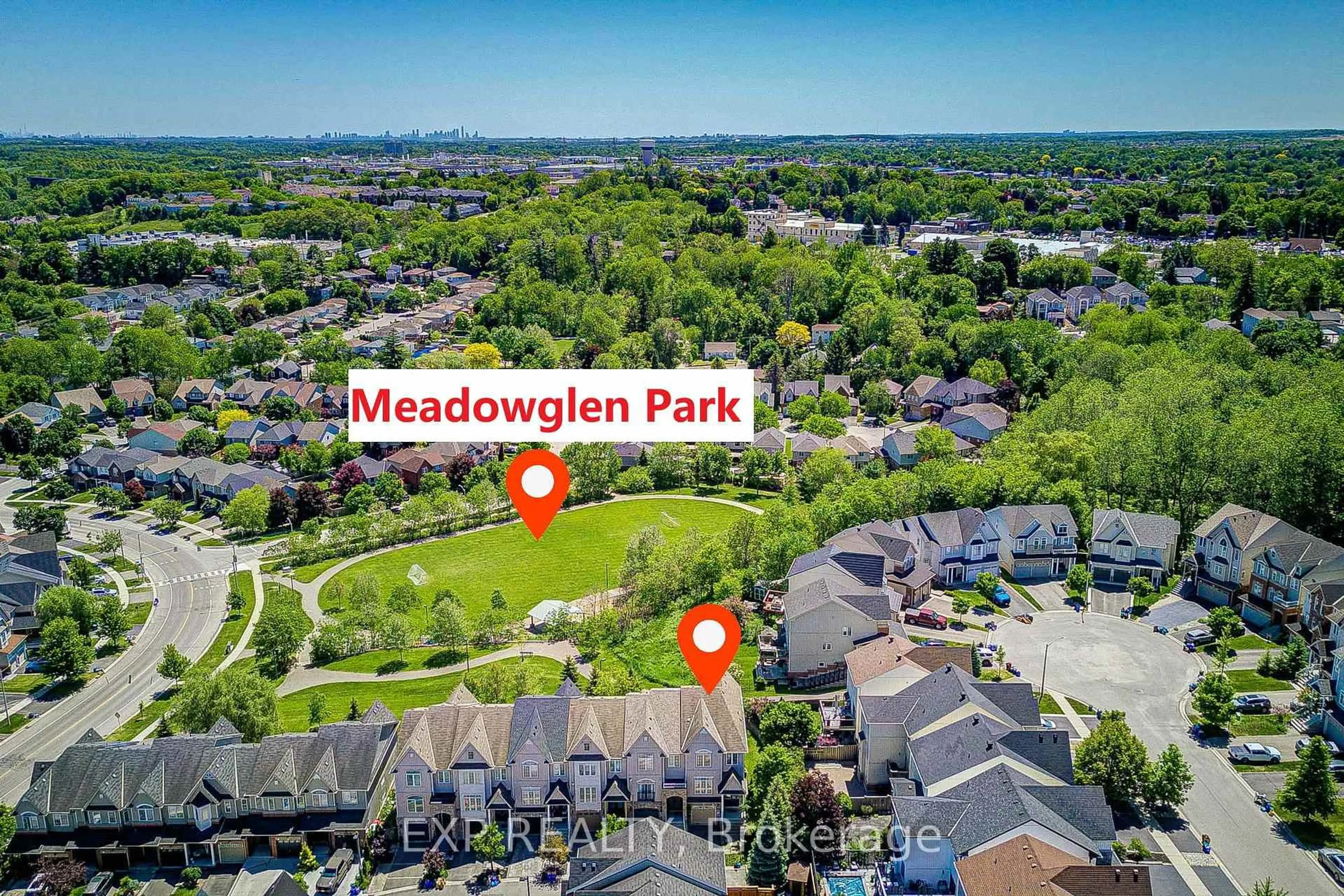 A pic from outside/outdoor area/front of a property/back of a property/a pic from drone, unknown for 25 Sutcliff Lane, Halton Hills Ontario L7G 0C2