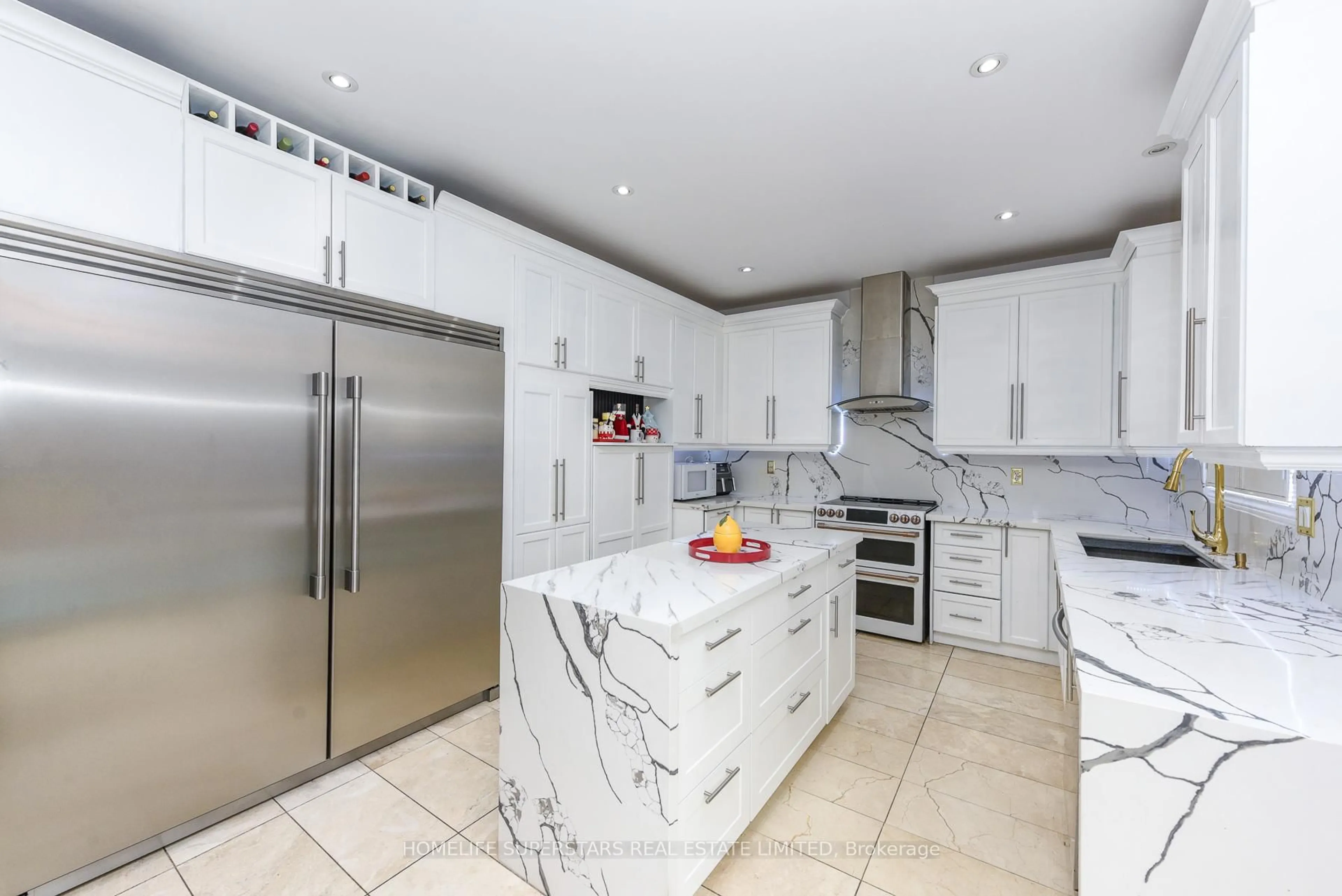 Contemporary kitchen, ceramic/tile floor for 36 Lucky Lane, Brampton Ontario L6R 3M3
