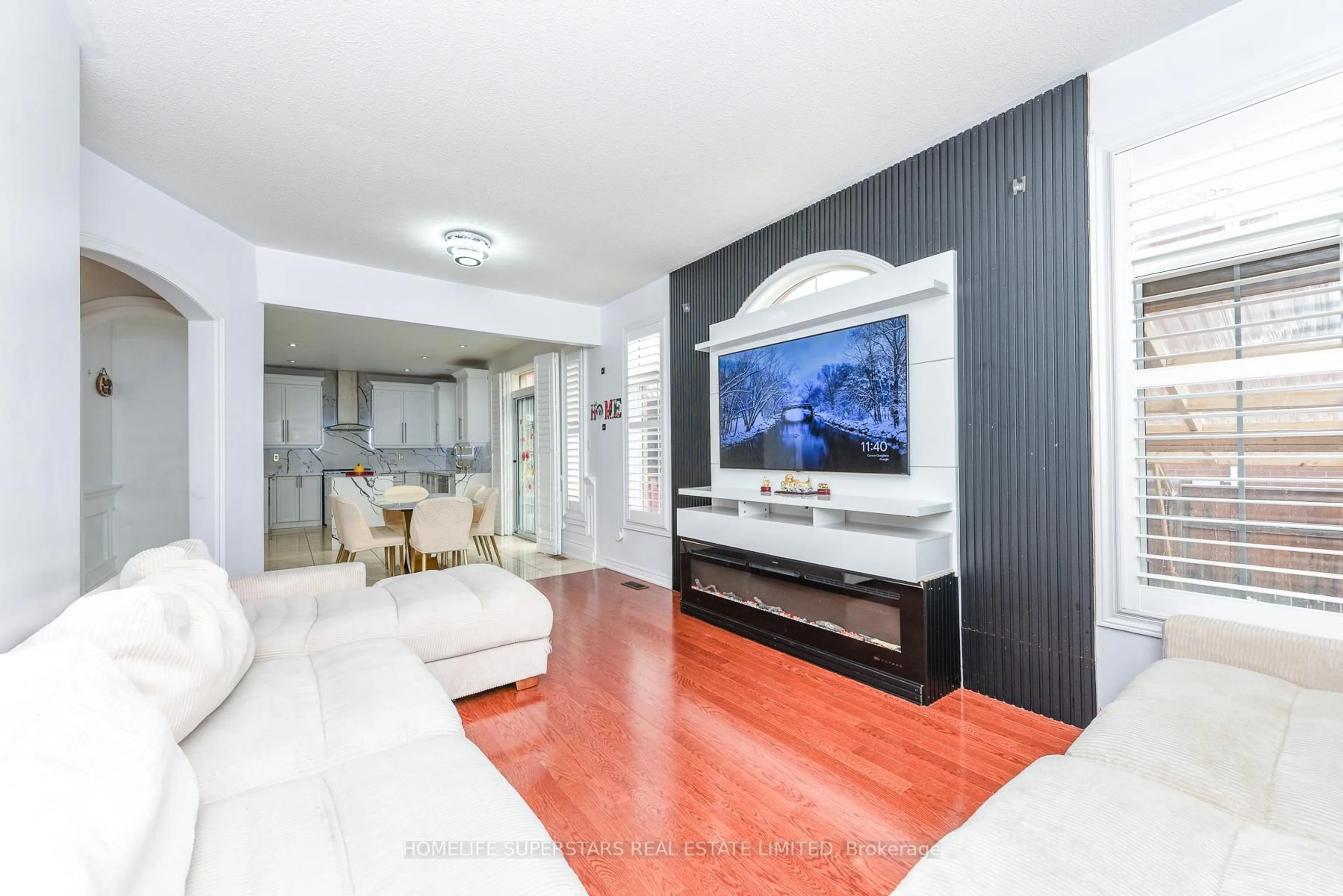 Home theater for 36 Lucky Lane, Brampton Ontario L6R 3M3