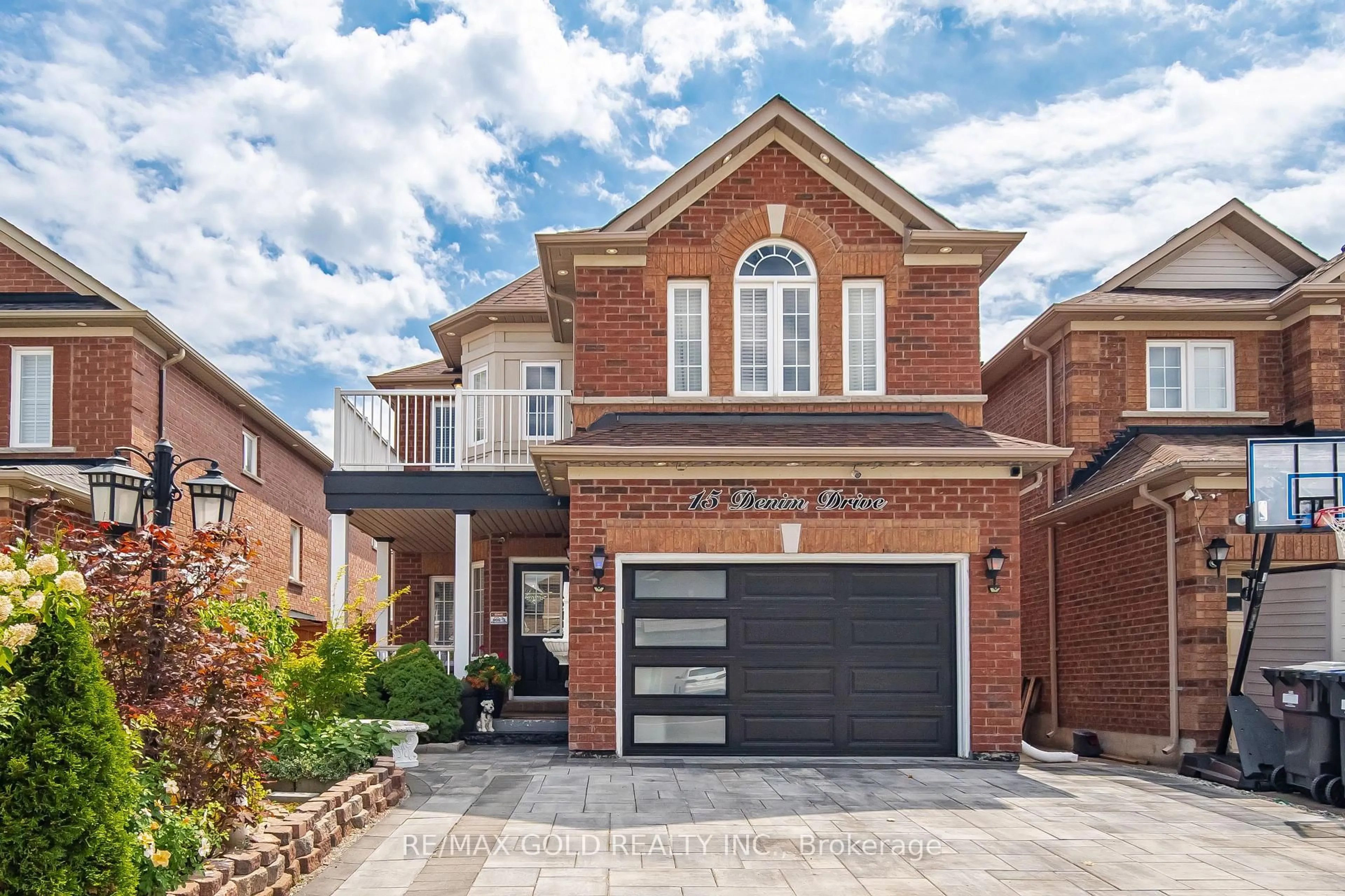 Home with brick exterior material, street for 15 Denim Dr, Brampton Ontario L6P 1K4